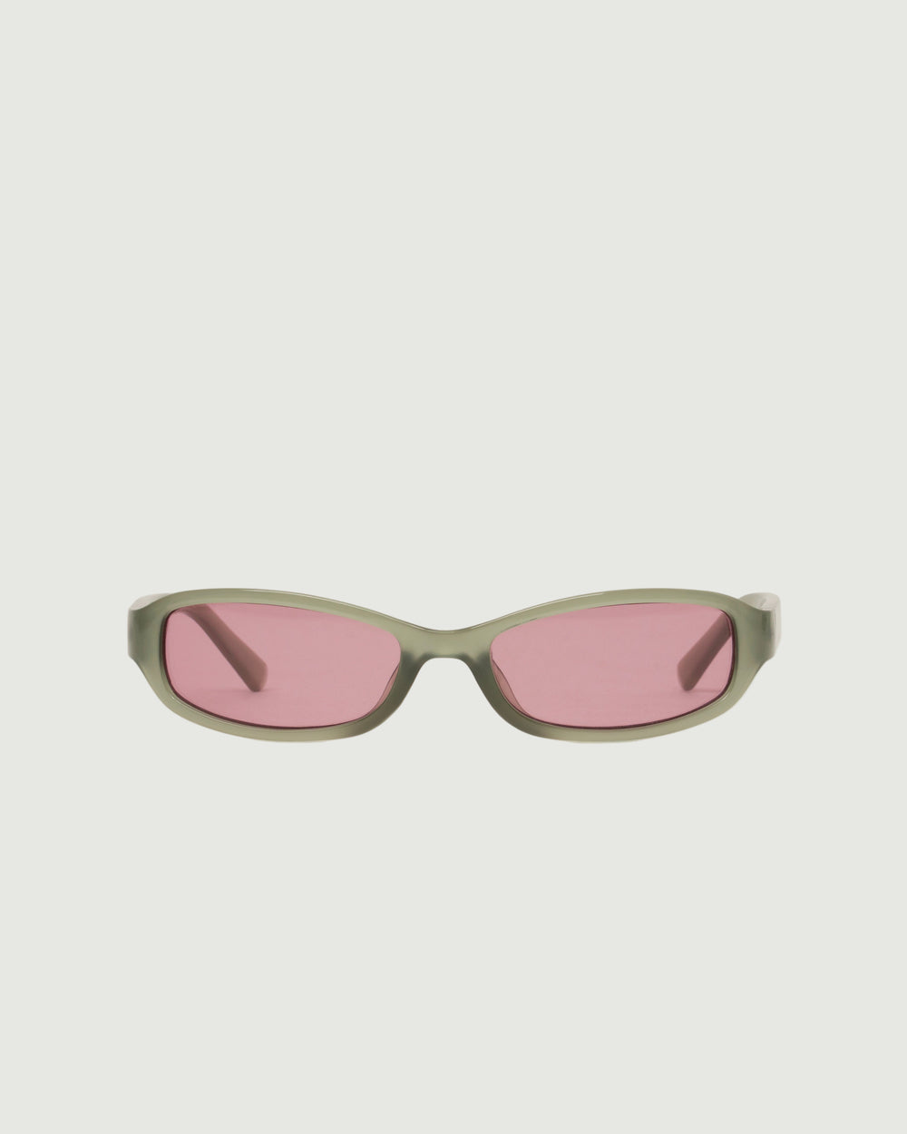Aloe::Cece Sunglasses rectangle Green recycled polyester front