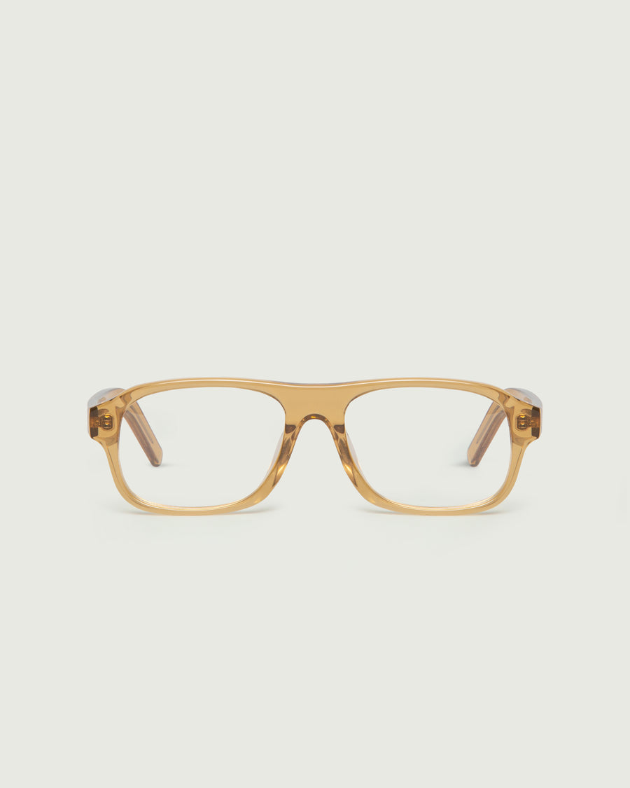 Briggs  Eyeglasses square yellow acetate front