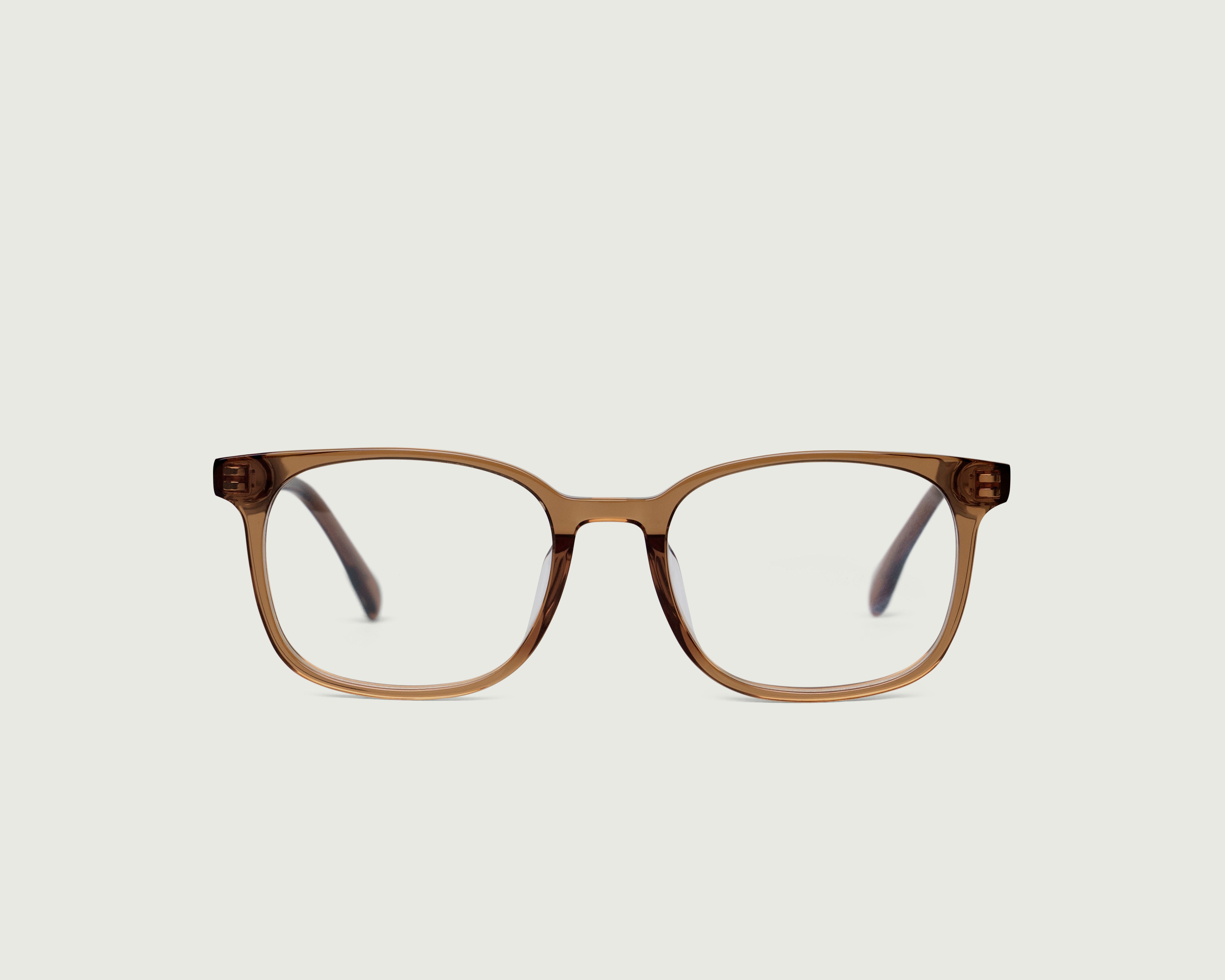 Americano::Walker Eyeglasses square red acetate front