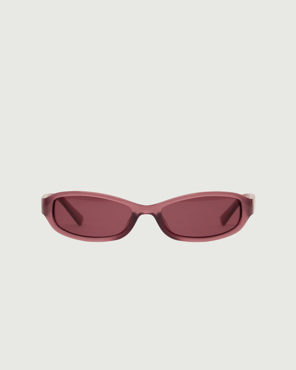 Anise::Cece Sunglasses rectangle Pink recycled polyester front