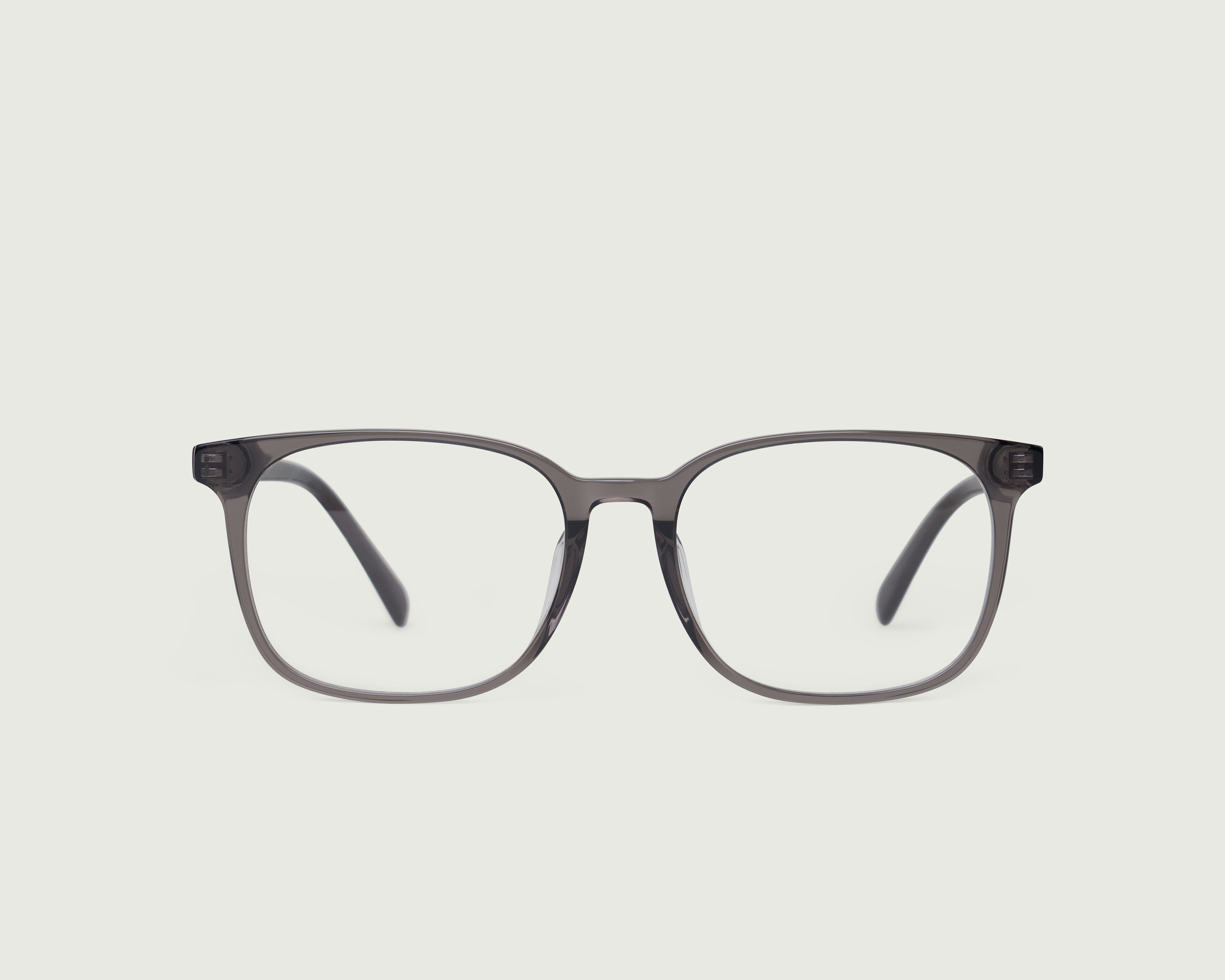 Ant::Walker Wide Eyeglasses square black acetate front