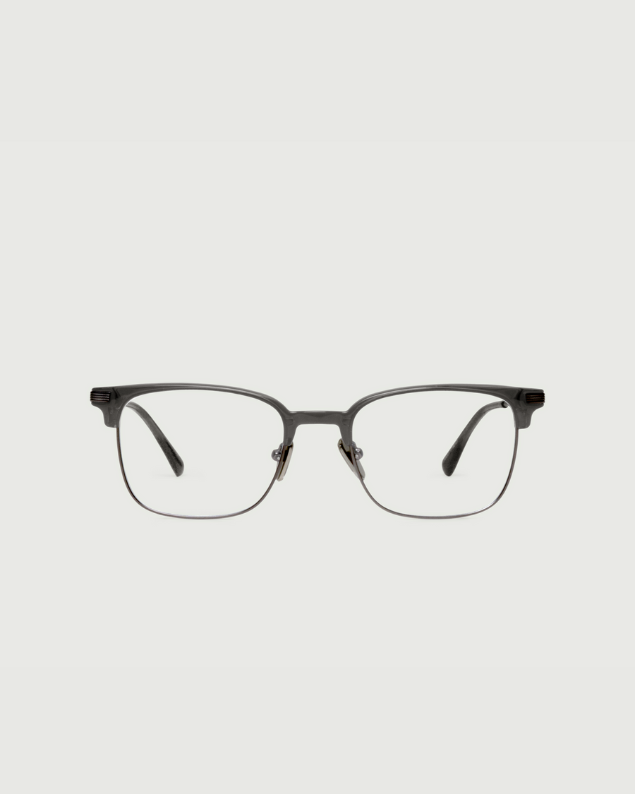 Drew Eyeglasses Square Black plant-based plastic front
