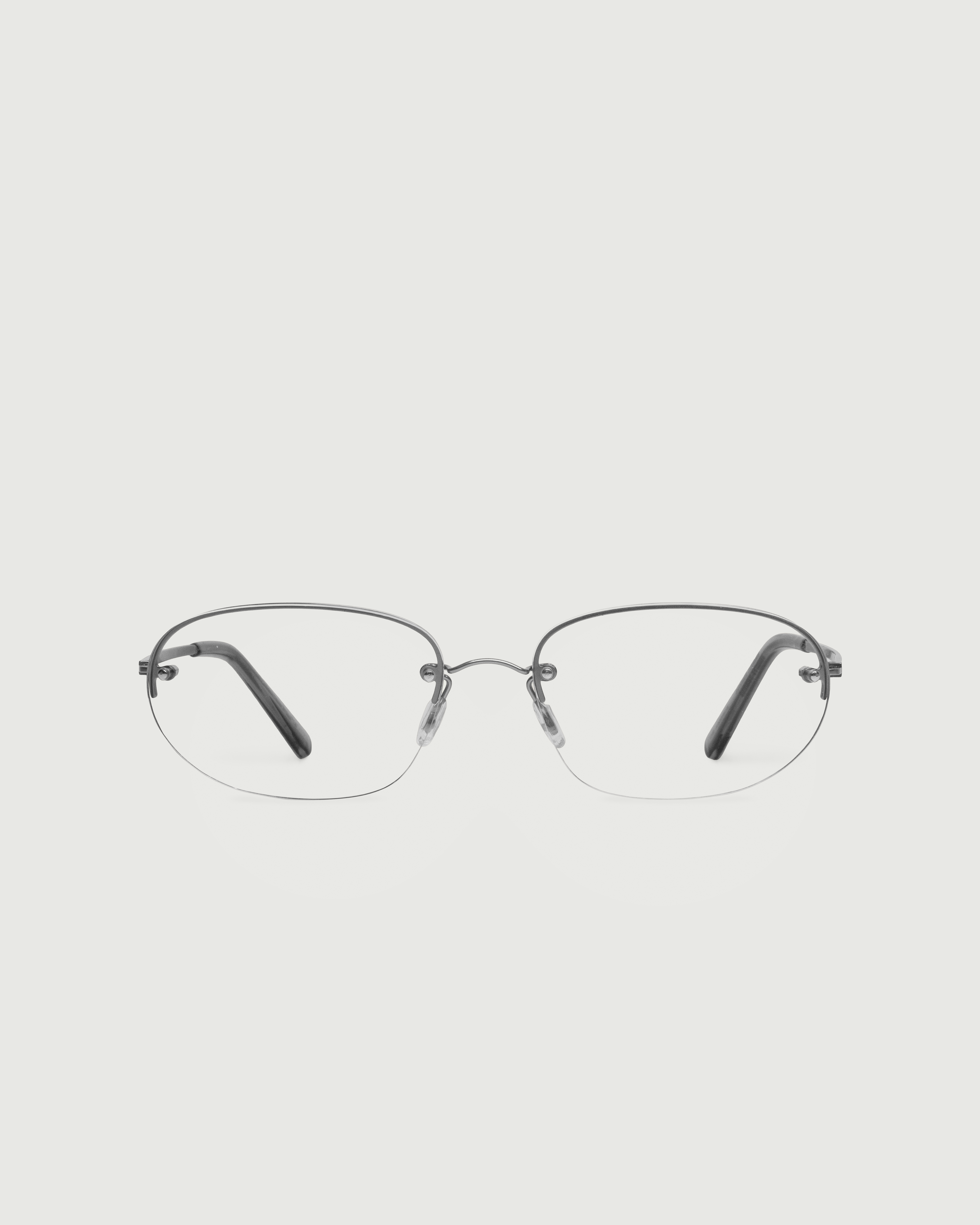 Ash::Lori Eyeglasses oval black  metal front
