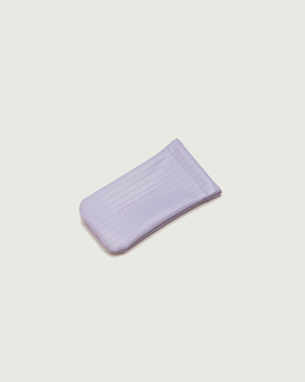 Berry::Ribbed Sac Eyewear case purple  top