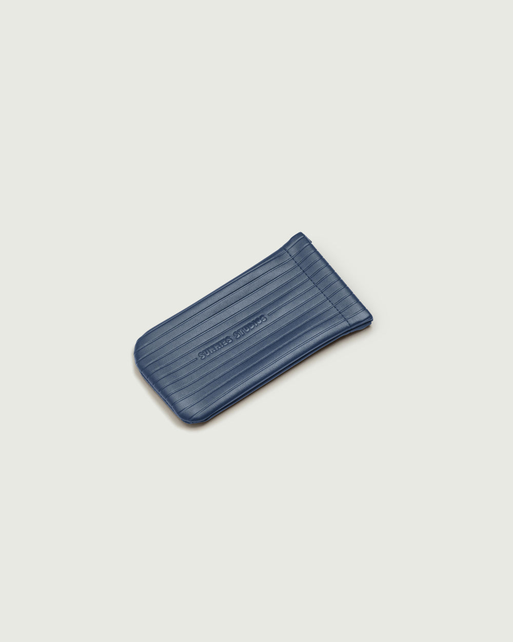 Blackberry::Ribbed Sac Eyewear case blue  top