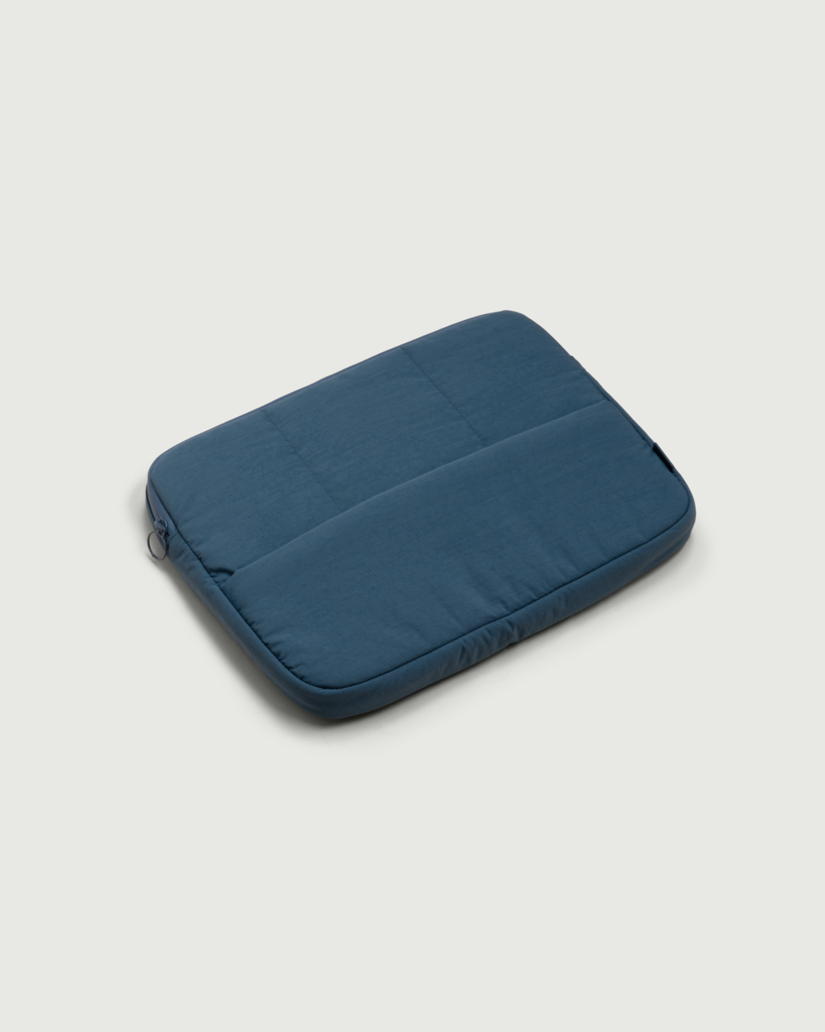 Blueberry::Laptop Sleeve  blue  front diagonal