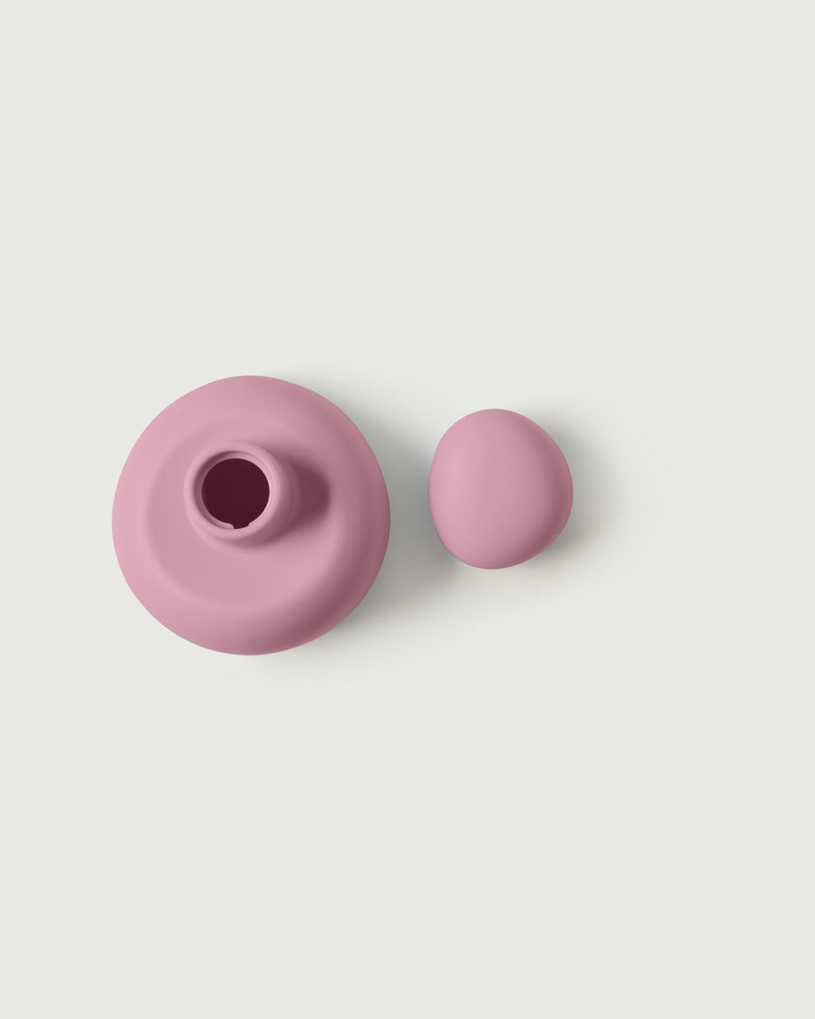 Bubble Cap pink open