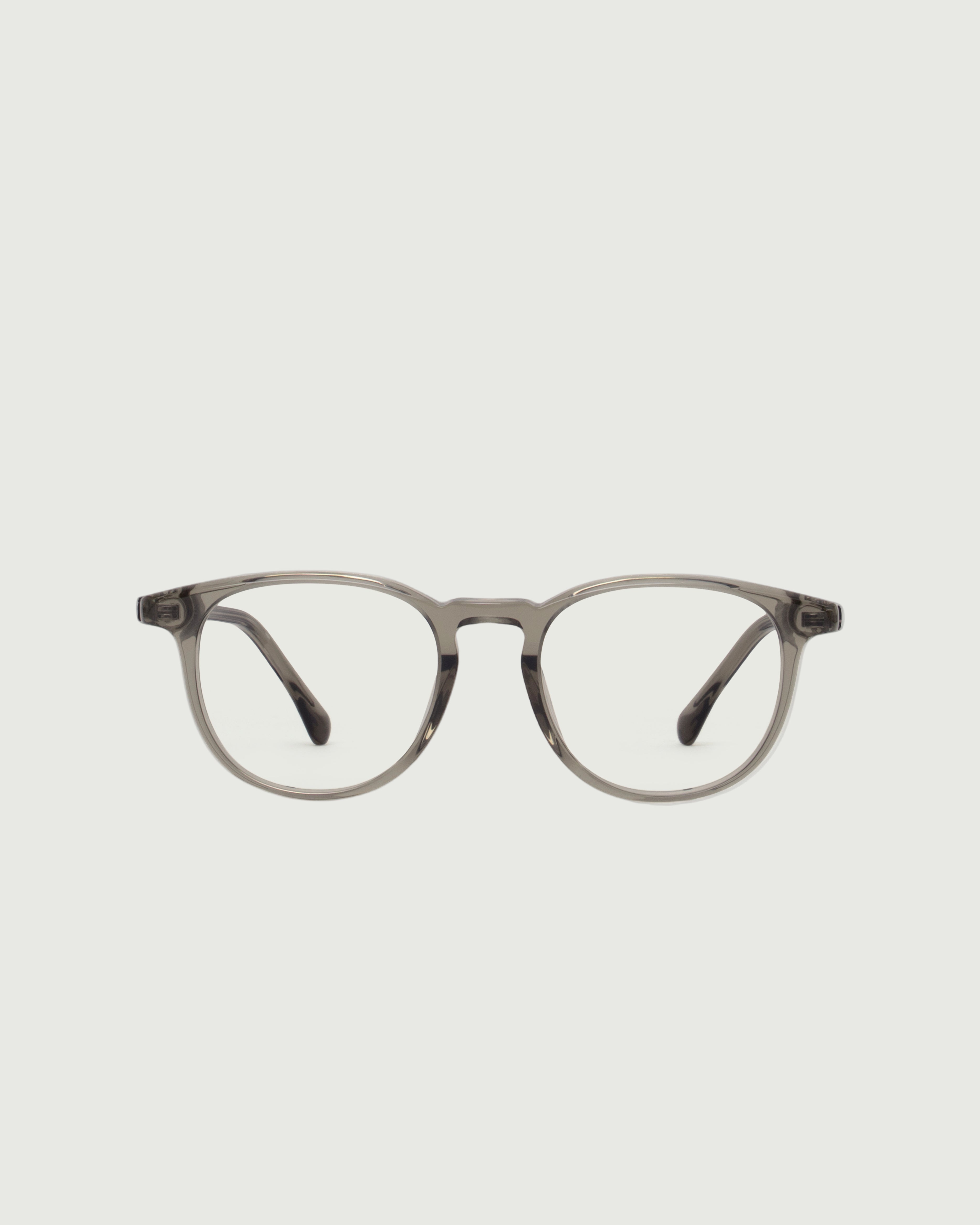 Bonsai::Miller Eyeglasses round Gray acetate front