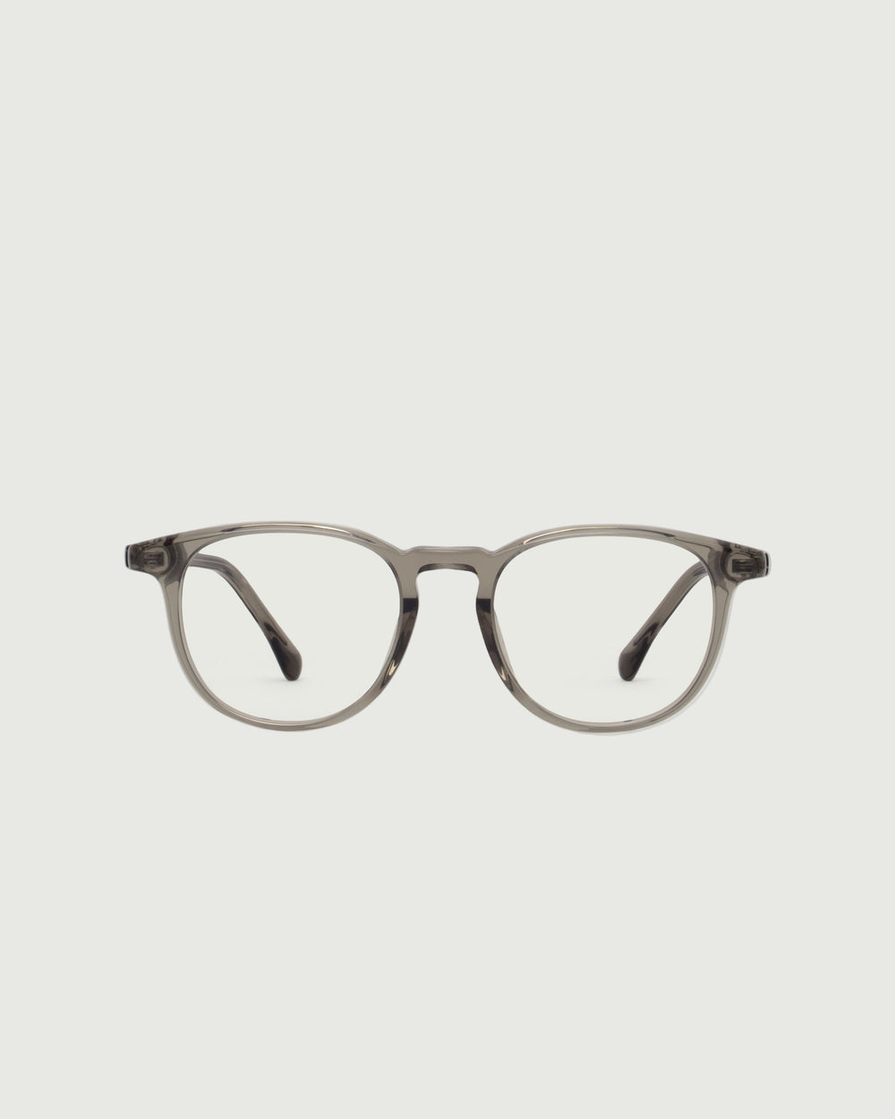 Bonsai::Miller Eyeglasses round Gray acetate front