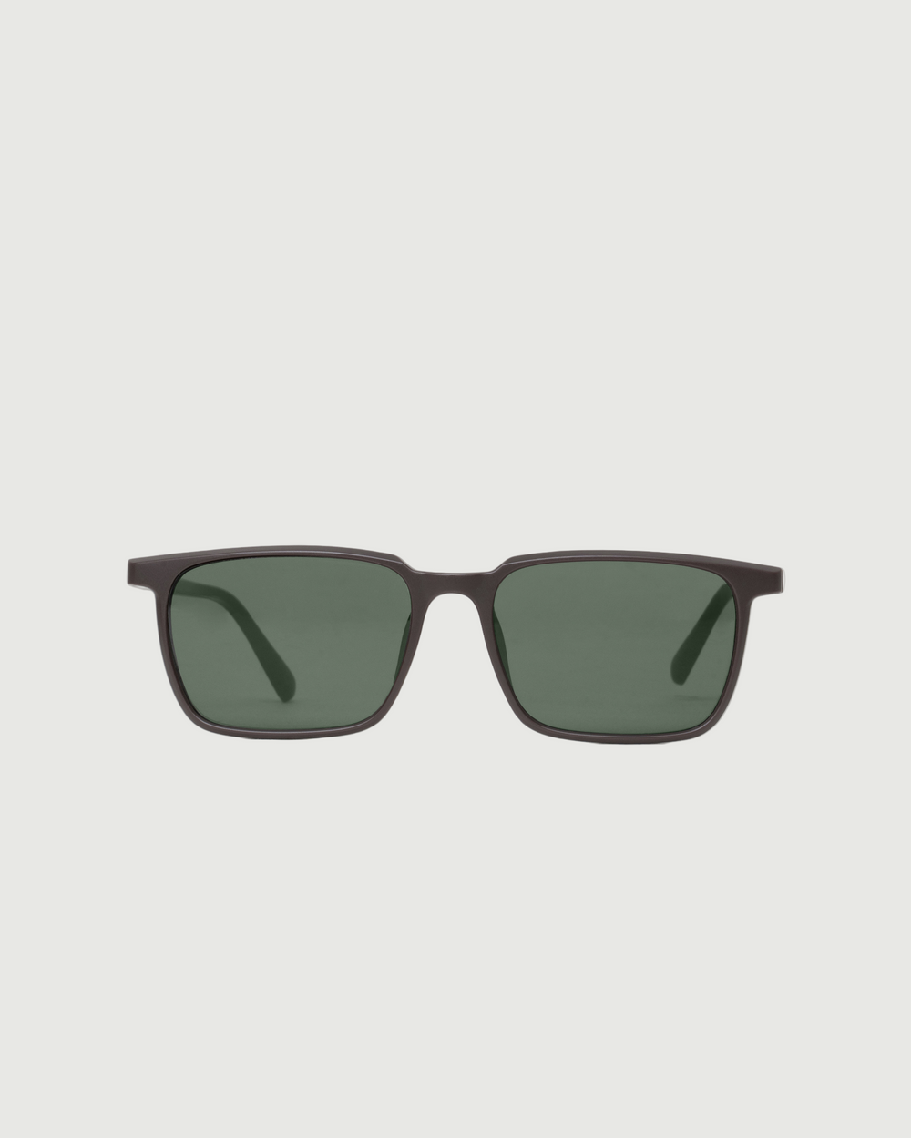 Brunette::Chuck Sunglasses square Brown recycled polyester front