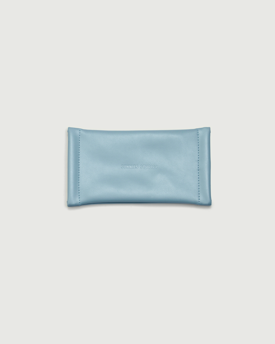Duo Sac Eyewear case Blue  front