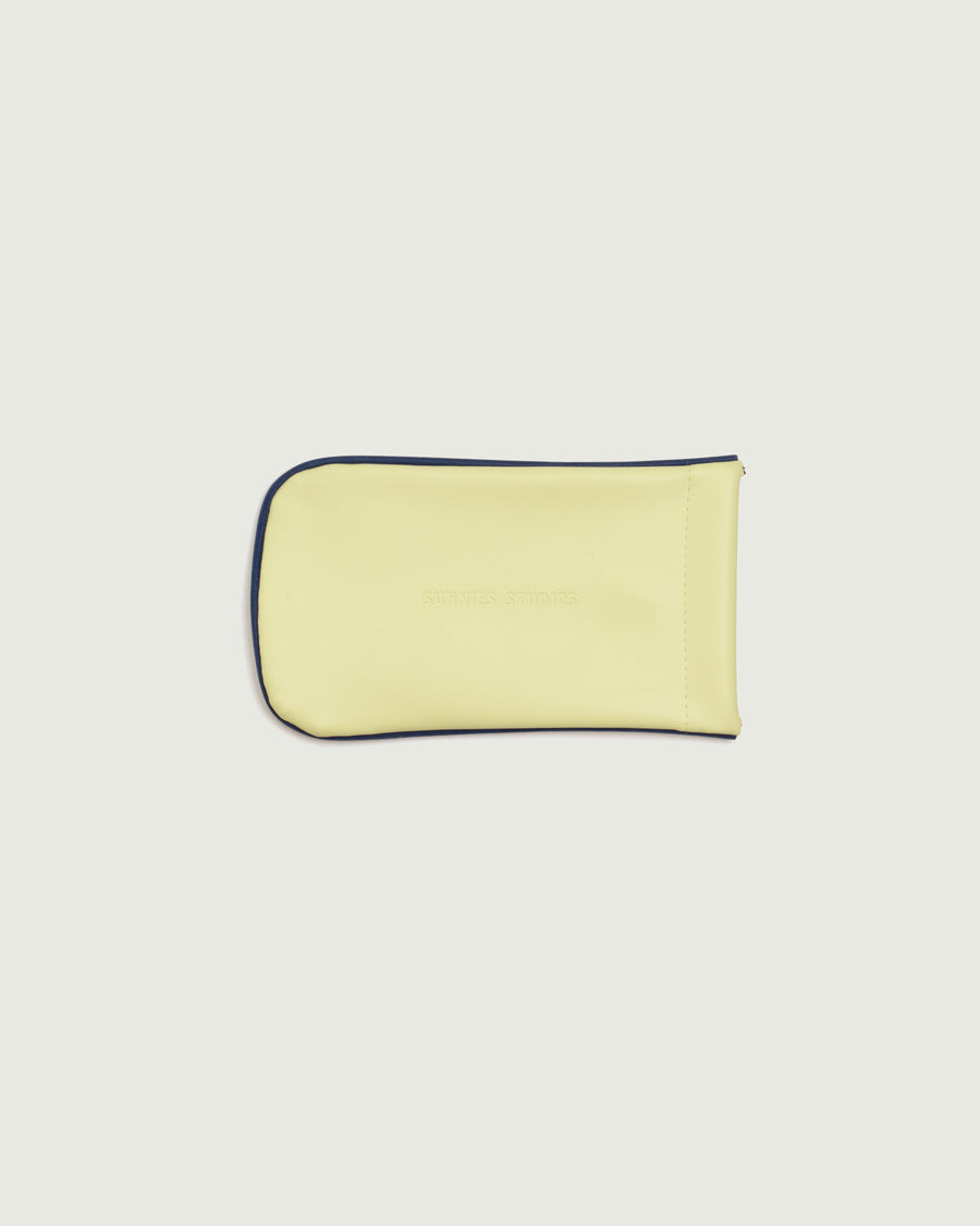 Two Tone Sac Eyewear case yellow  front