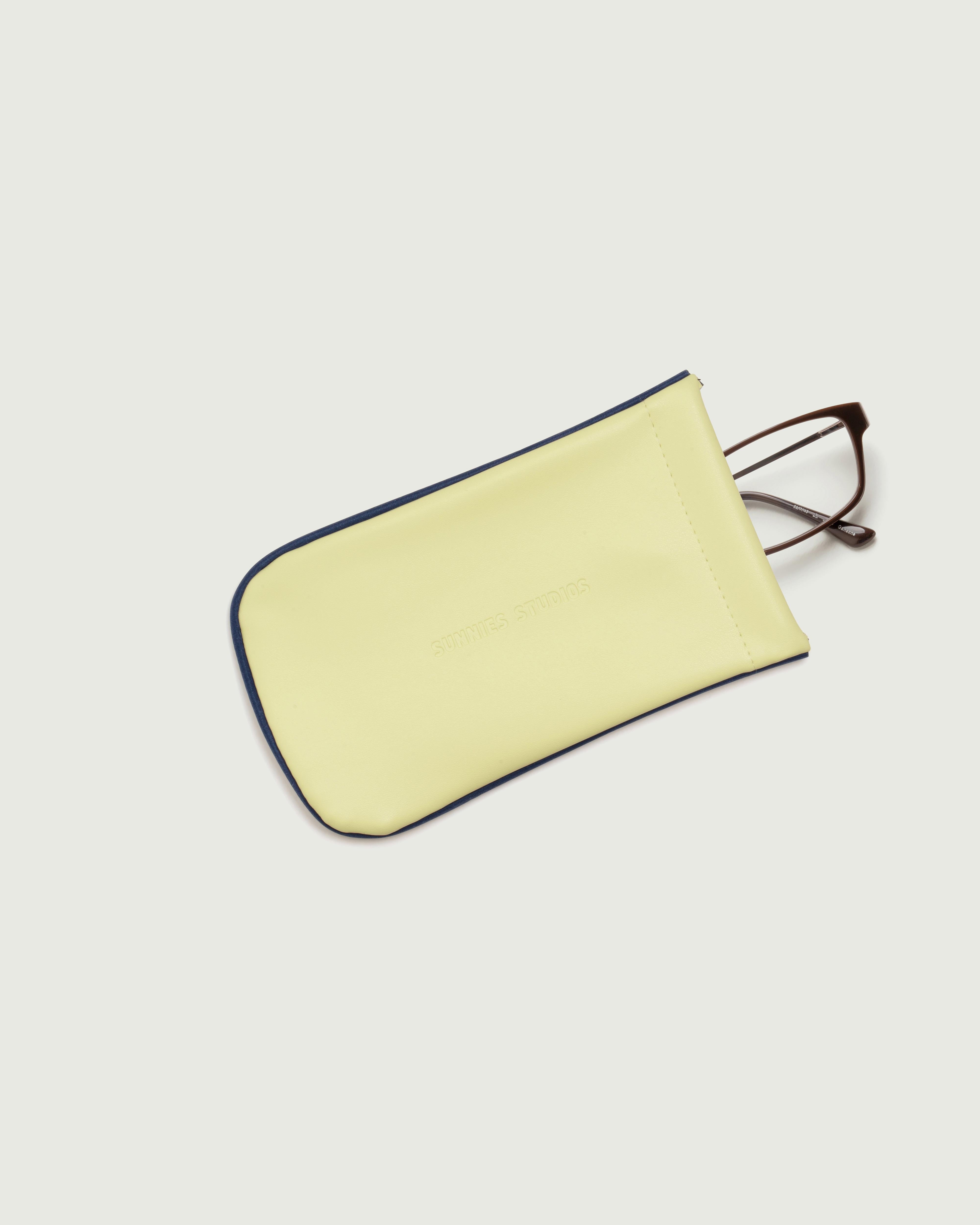 Two Tone Sac Eyewear case yellow
