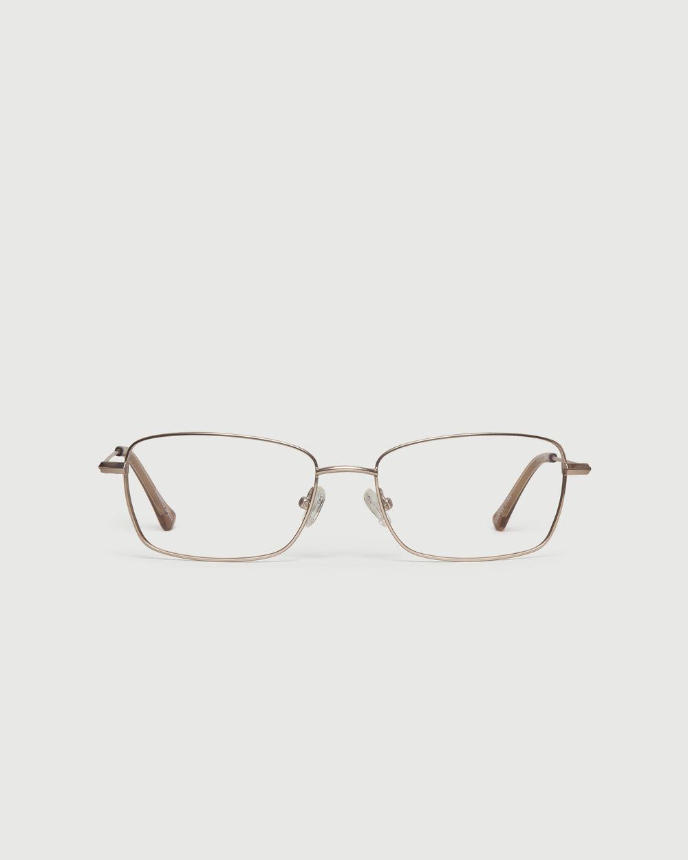 Tinsel::Casper Eyeglasses rectangle gold metal front