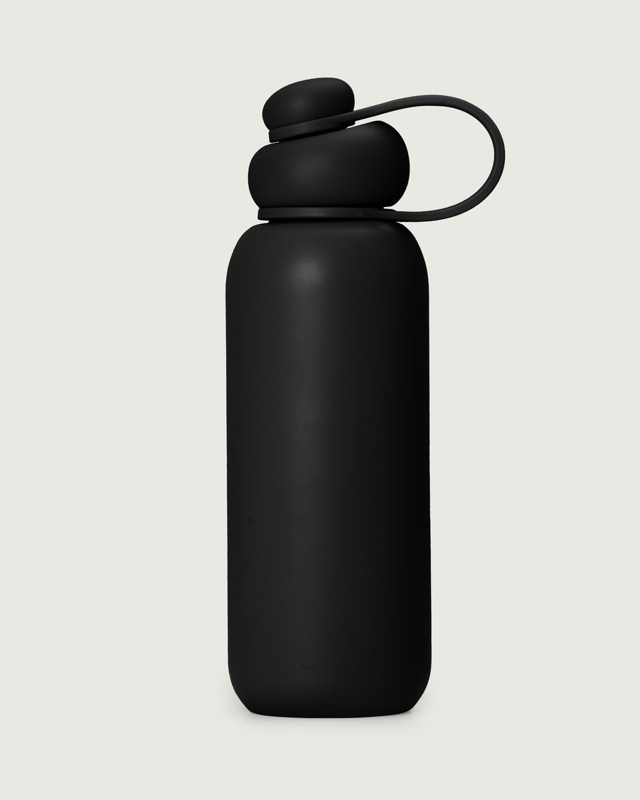 Bubble Flask Tumbler black  front