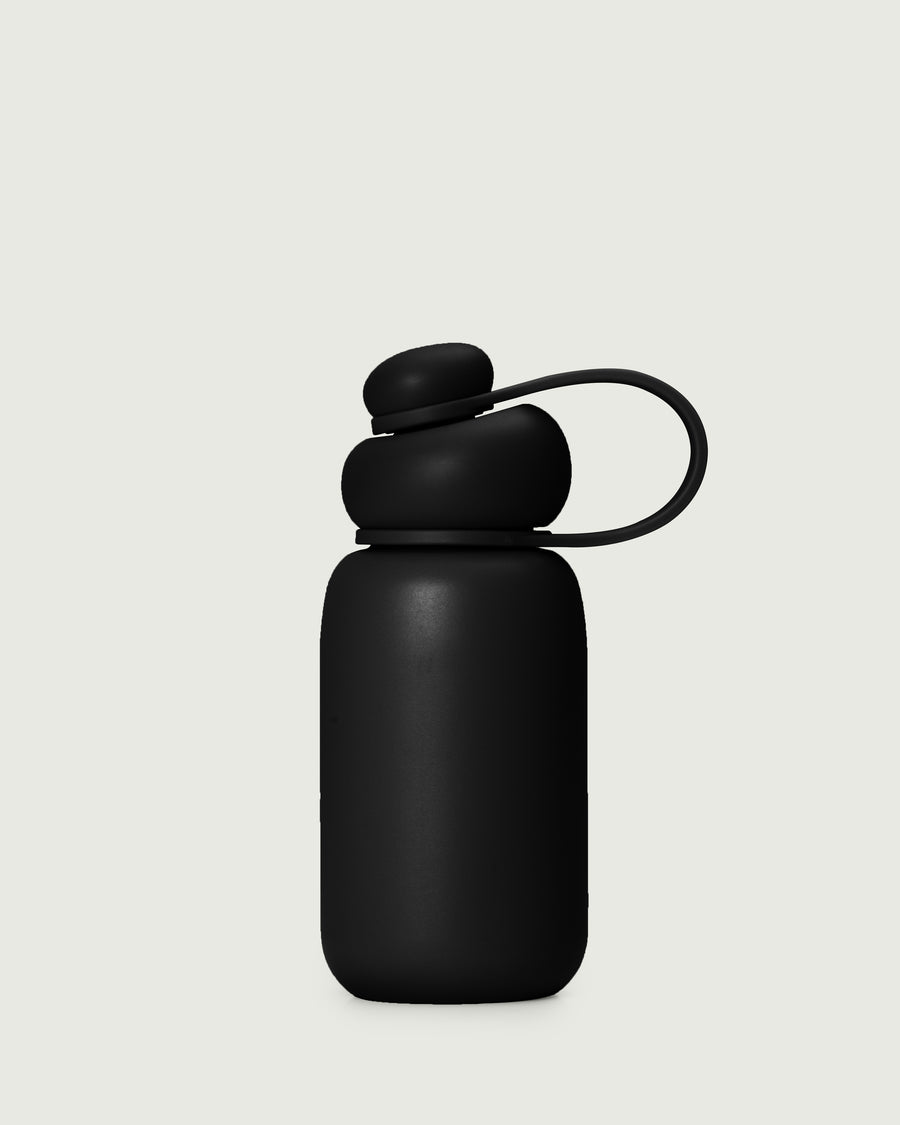 Bubble Flask Tumbler black  front