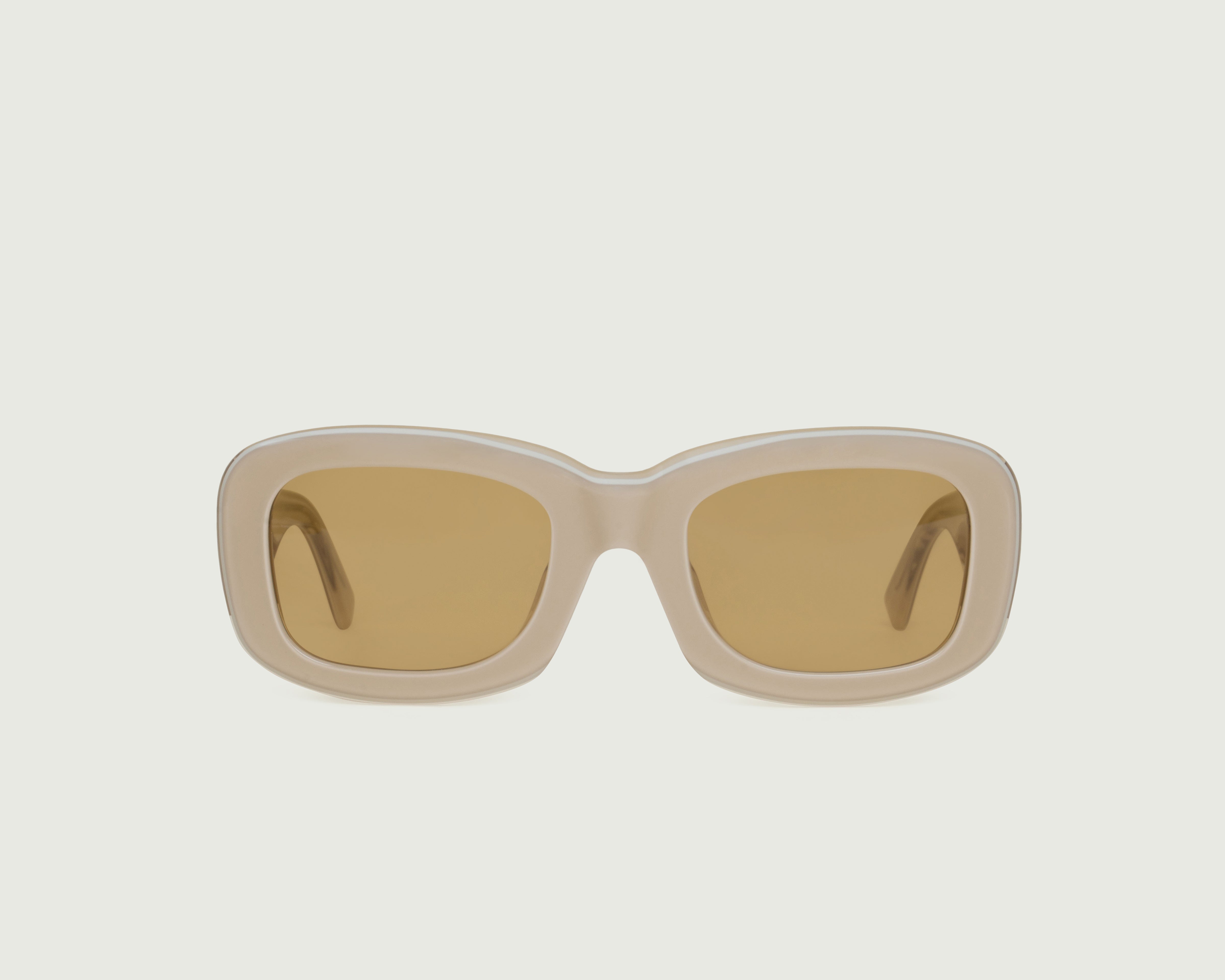 Cashmere::Liv Sunglasses square white acetate front