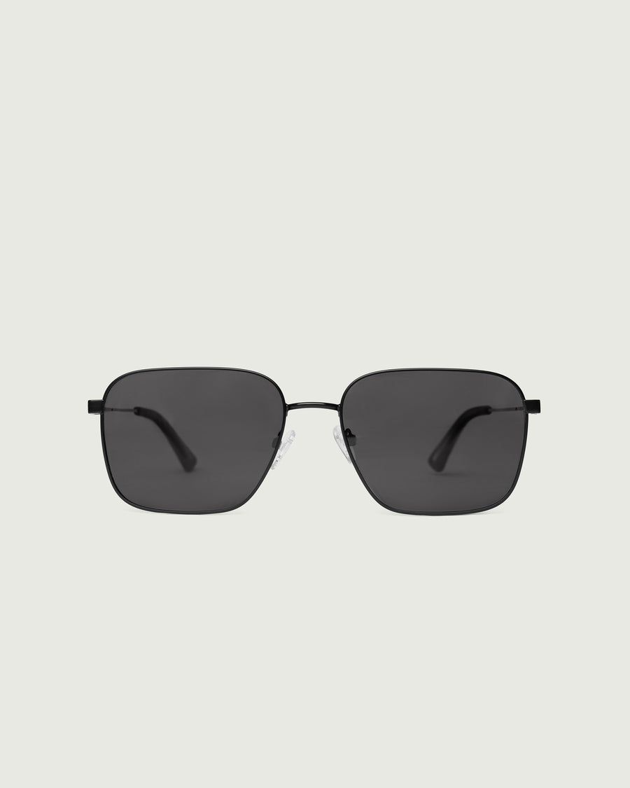 Ford Sunglasses square black metal front