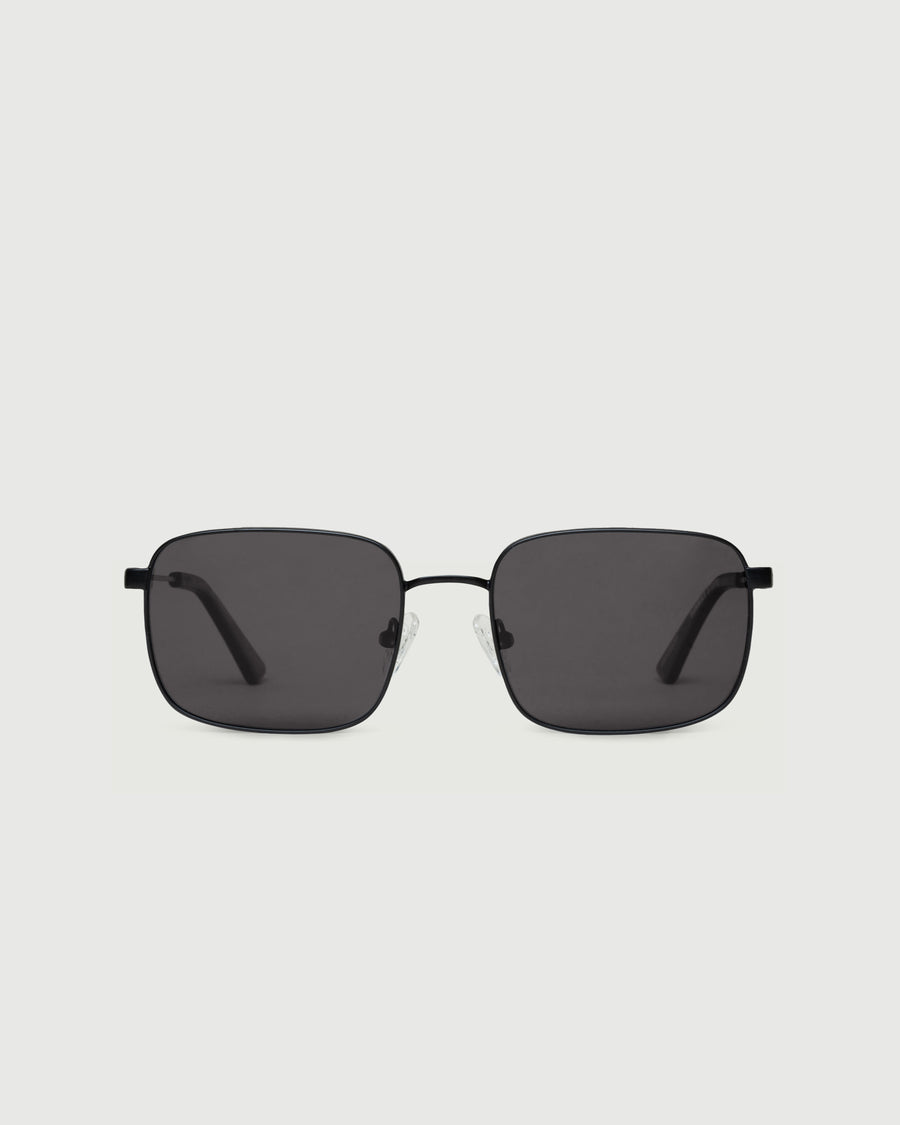 Vito Sunglasses rectangle brown  metal front
