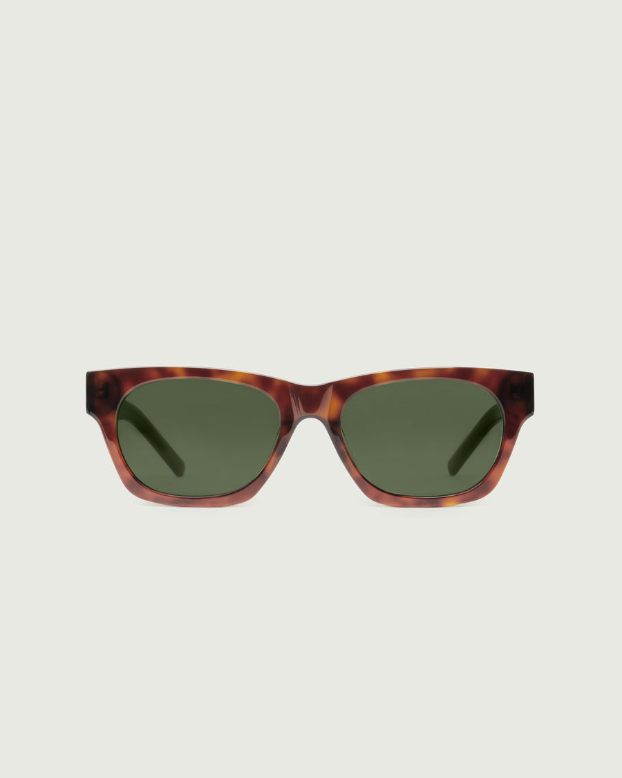 Wolf Sunglasses rectangle tort acetate front