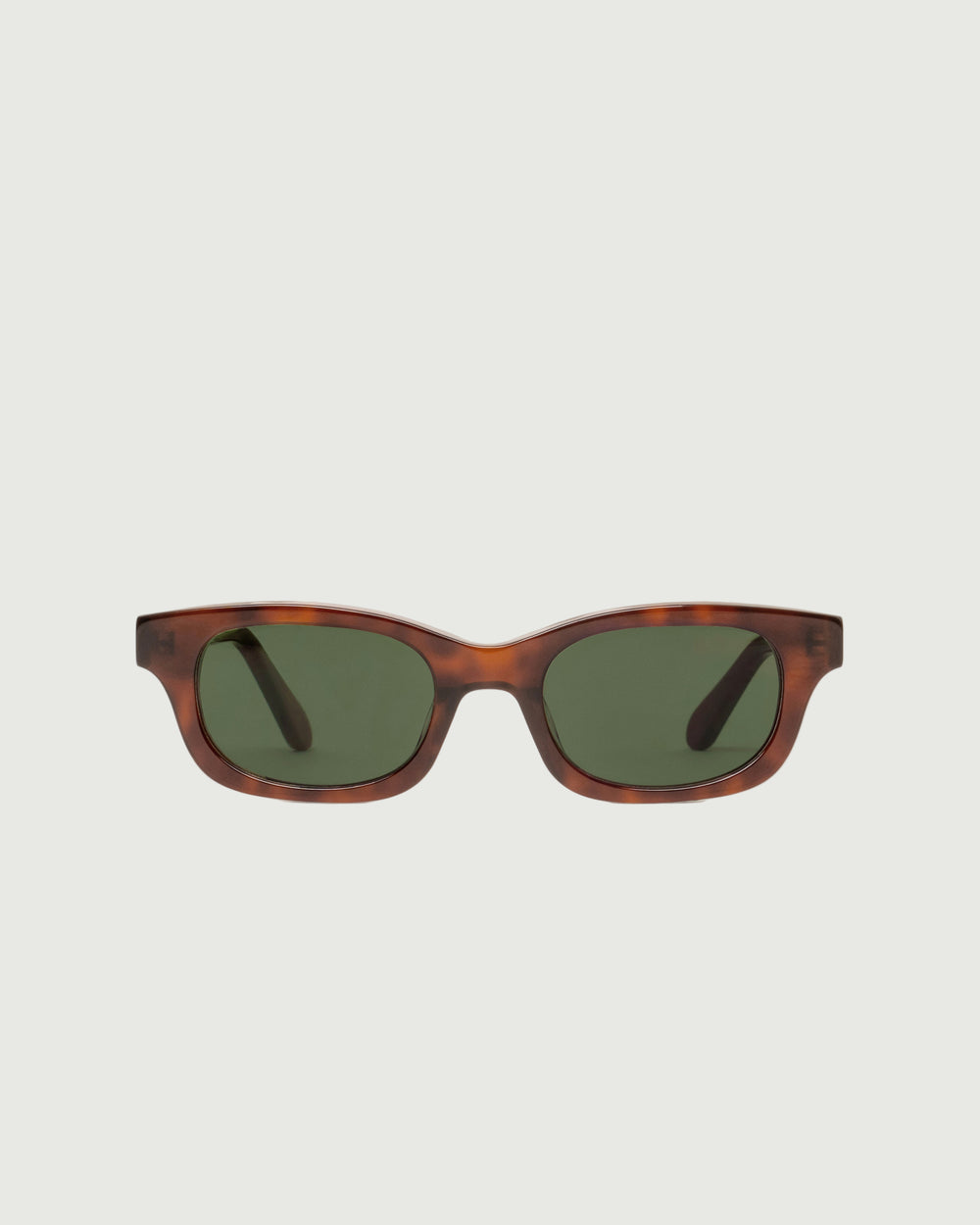 Cherry Tort::Dane Sunglasses rectangle Tort acetate front
