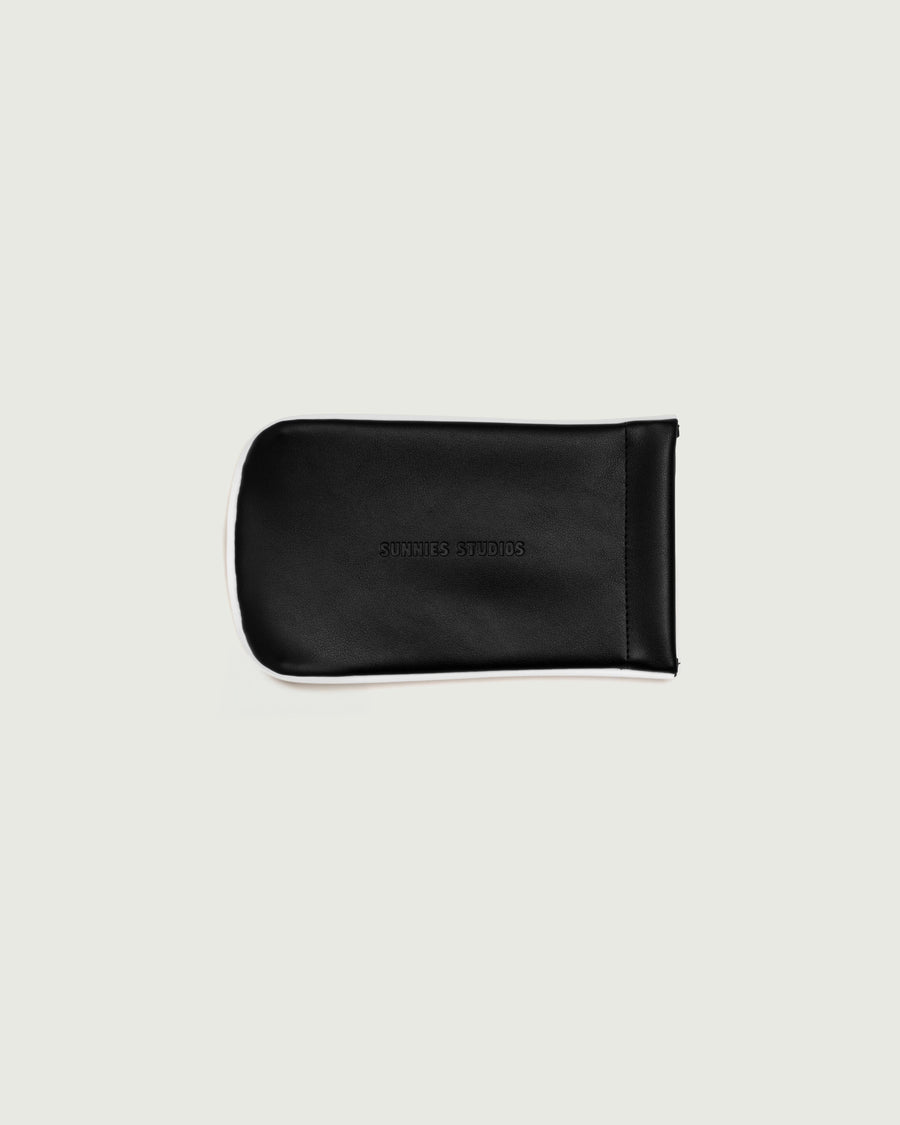 Two Tone Sac Eyewear case black  front