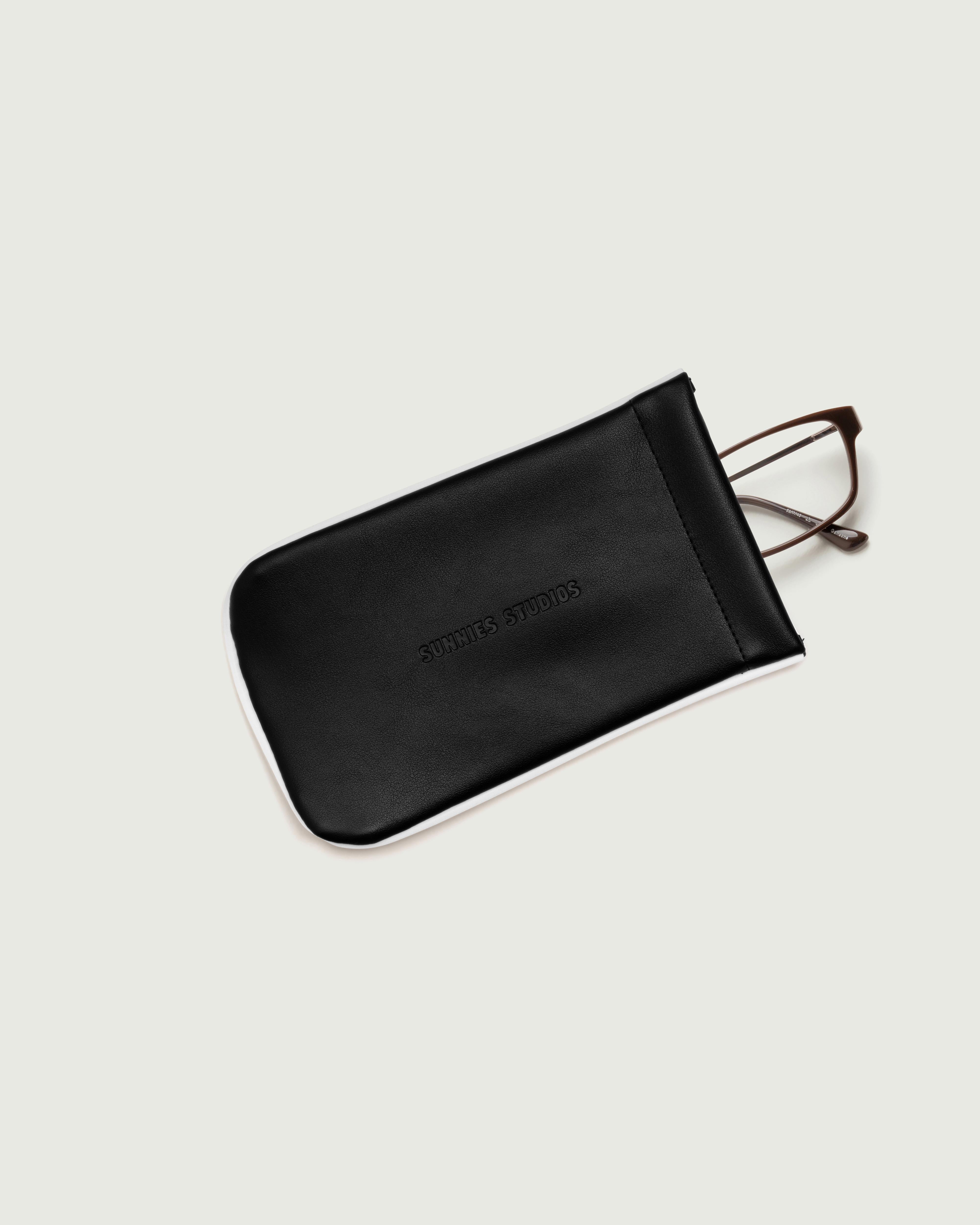 Two Tone Sac Eyewear case black