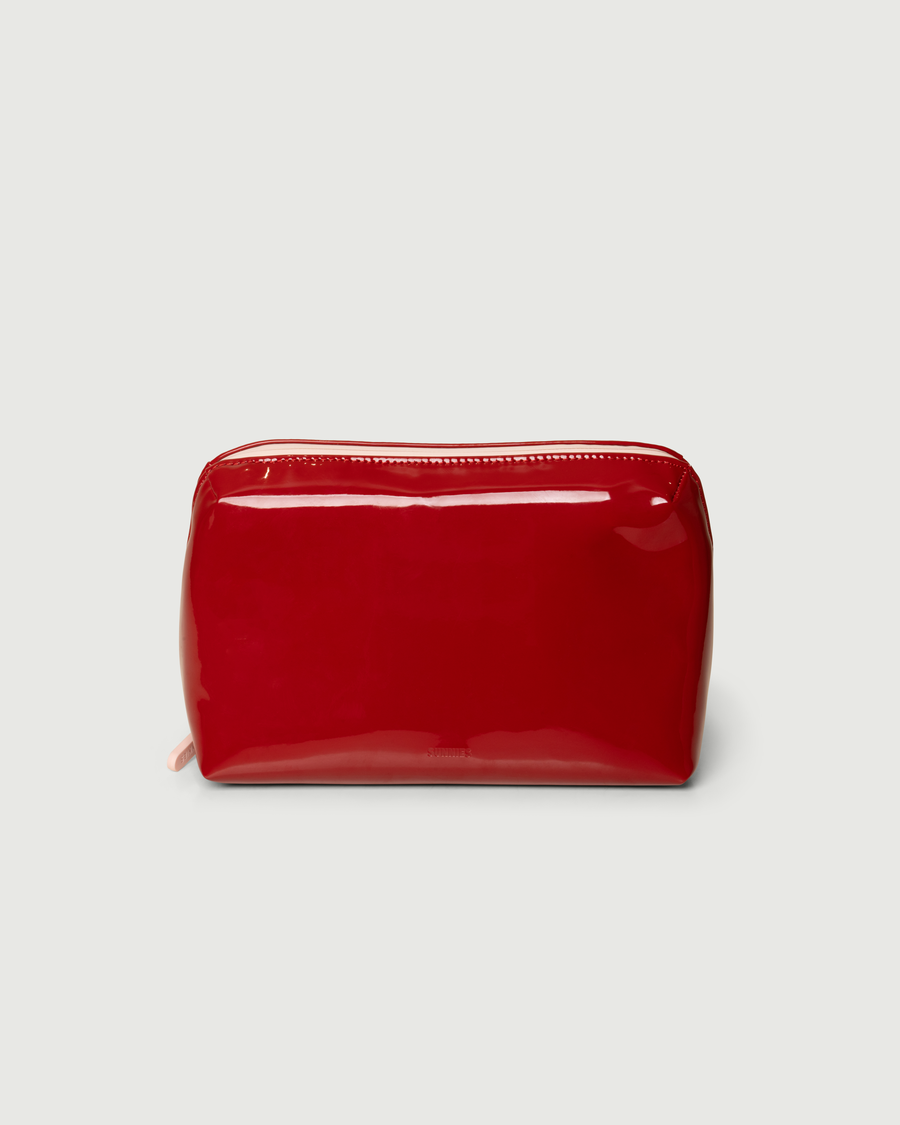 Travel Pouch  red  front