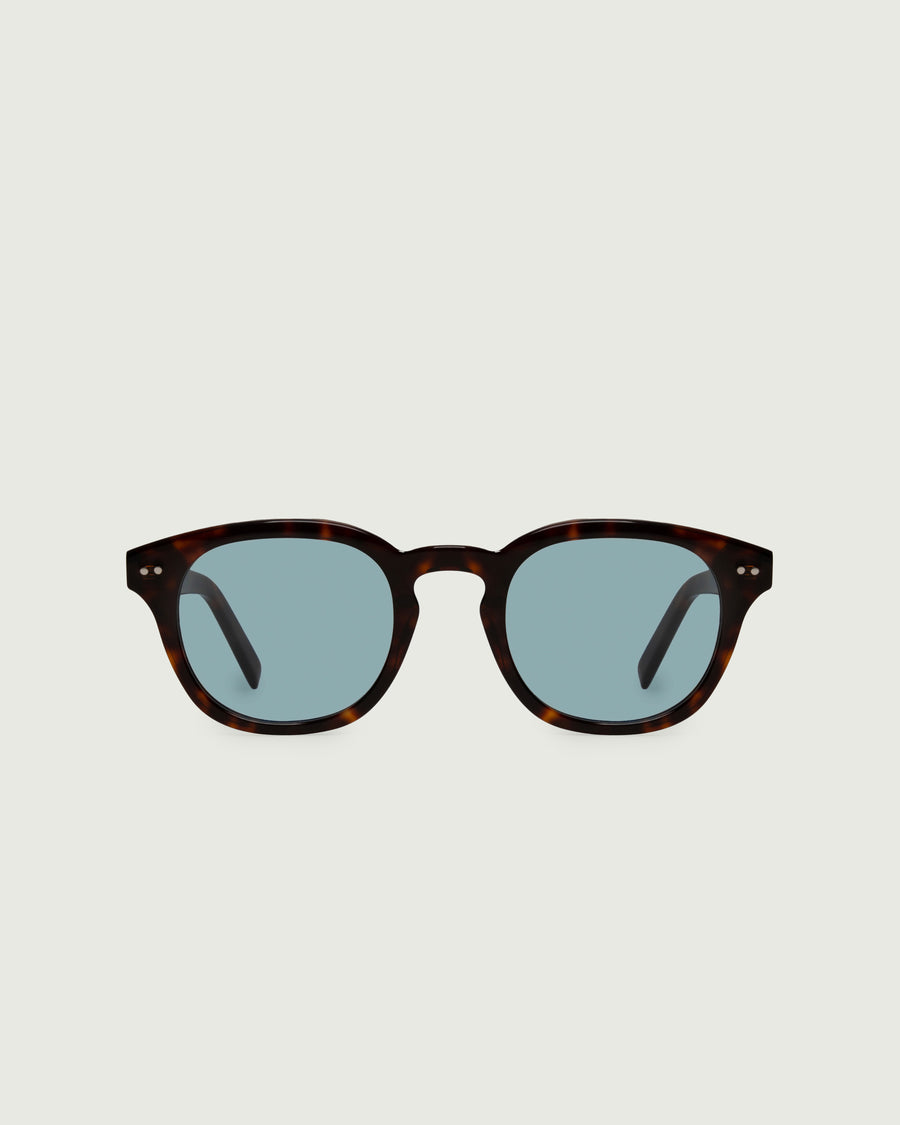 Hugh Sunglasses round Tort acetate front