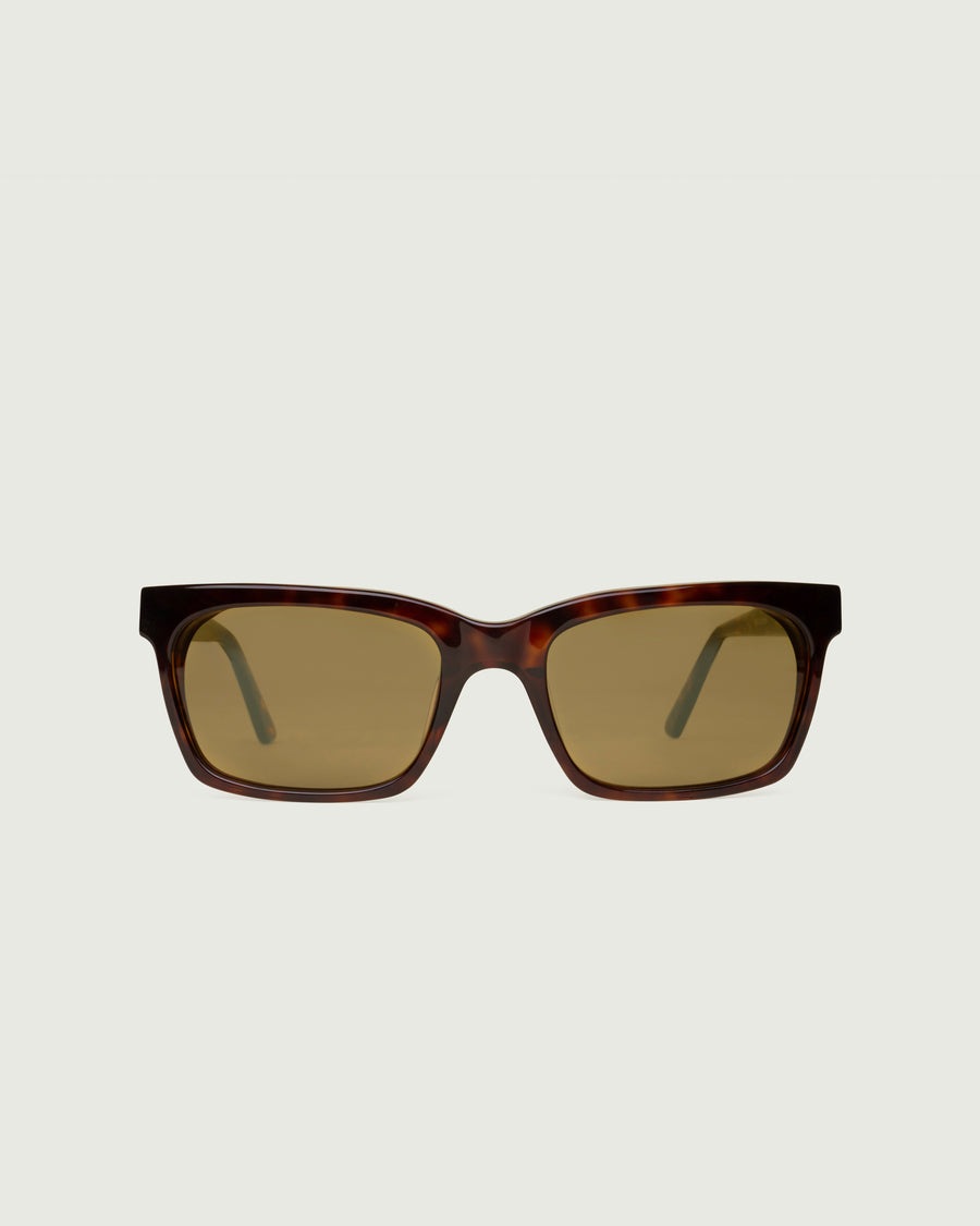 Dean Wide Sunglasses rectangle tort acetate front