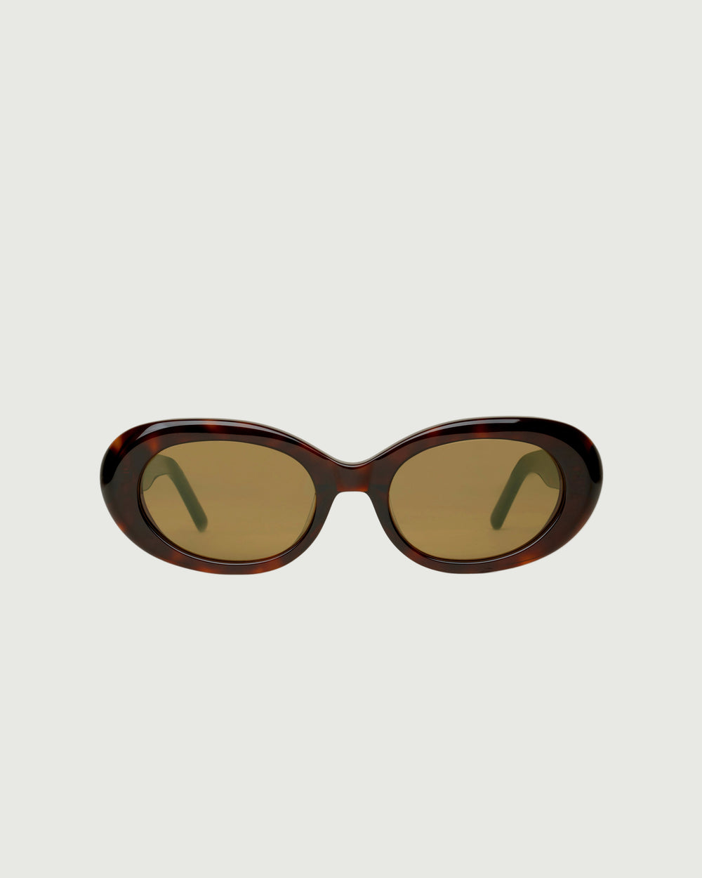 Classic Tort::Iris Sunglasses round tort acetate front