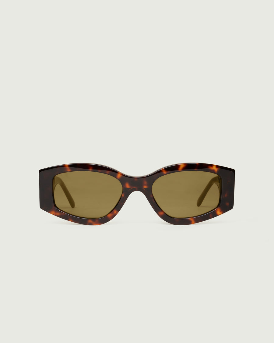 Nori Sunglasses cateye tort acetate front