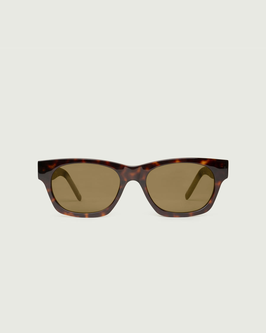 Wolf Sunglasses rectangle tort acetate front