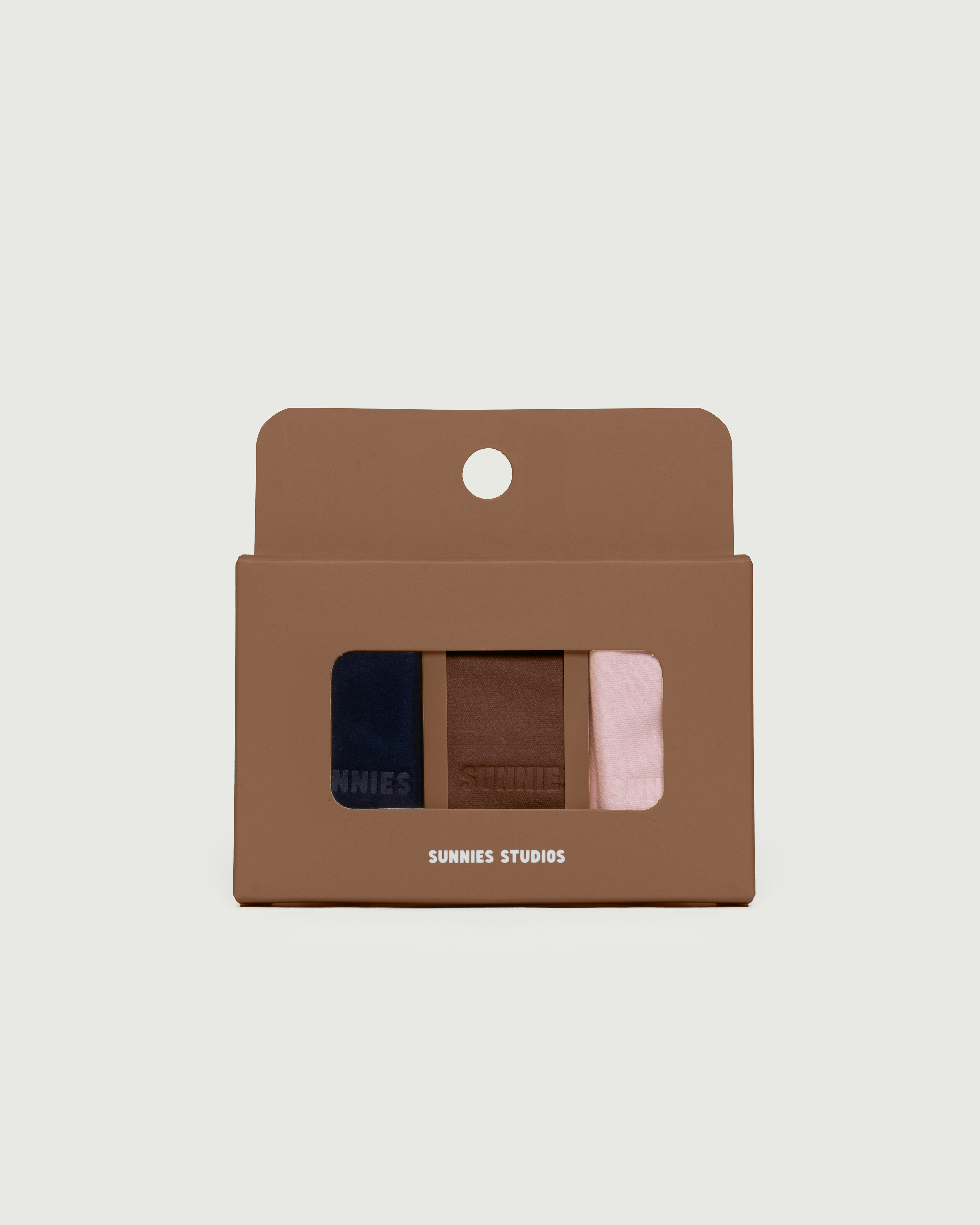 Cocoa::3-Piece Clean Cloth Eyewear clean cloth Brown  front