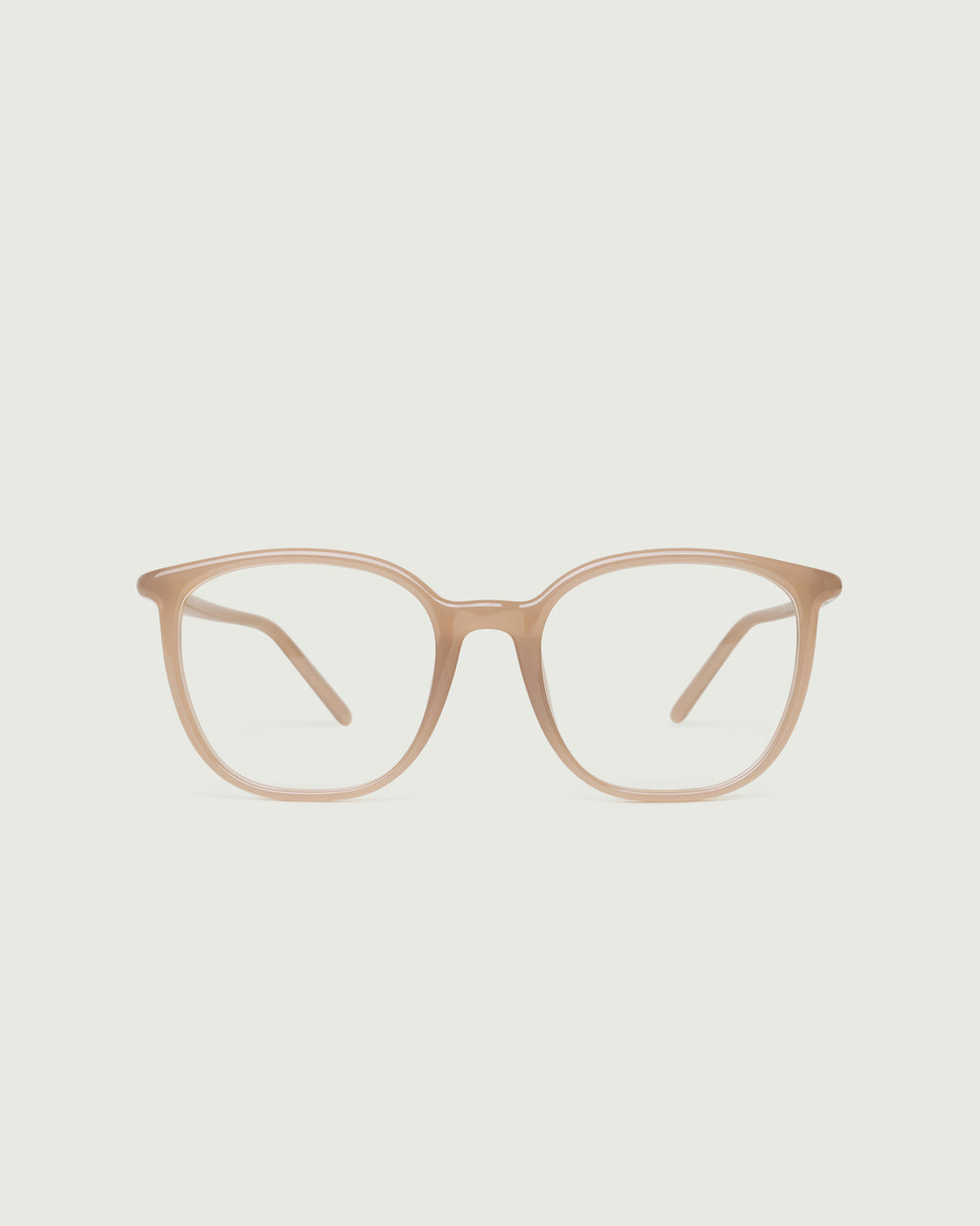 Conch::Gatsby Eyeglasses square nude recycled polyester front