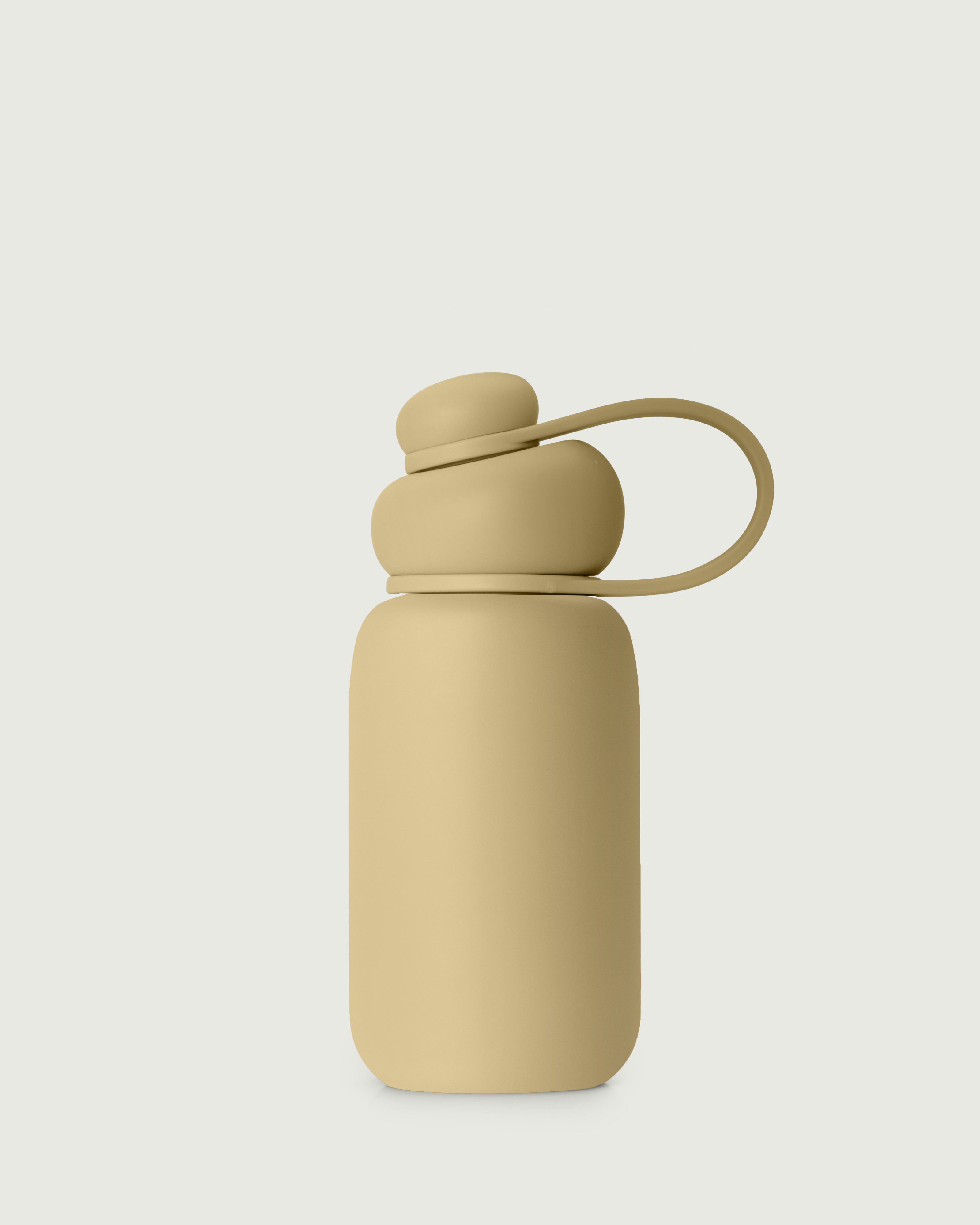 Cornbread-16oz::Bubble Flask Tumbler yellow  front
