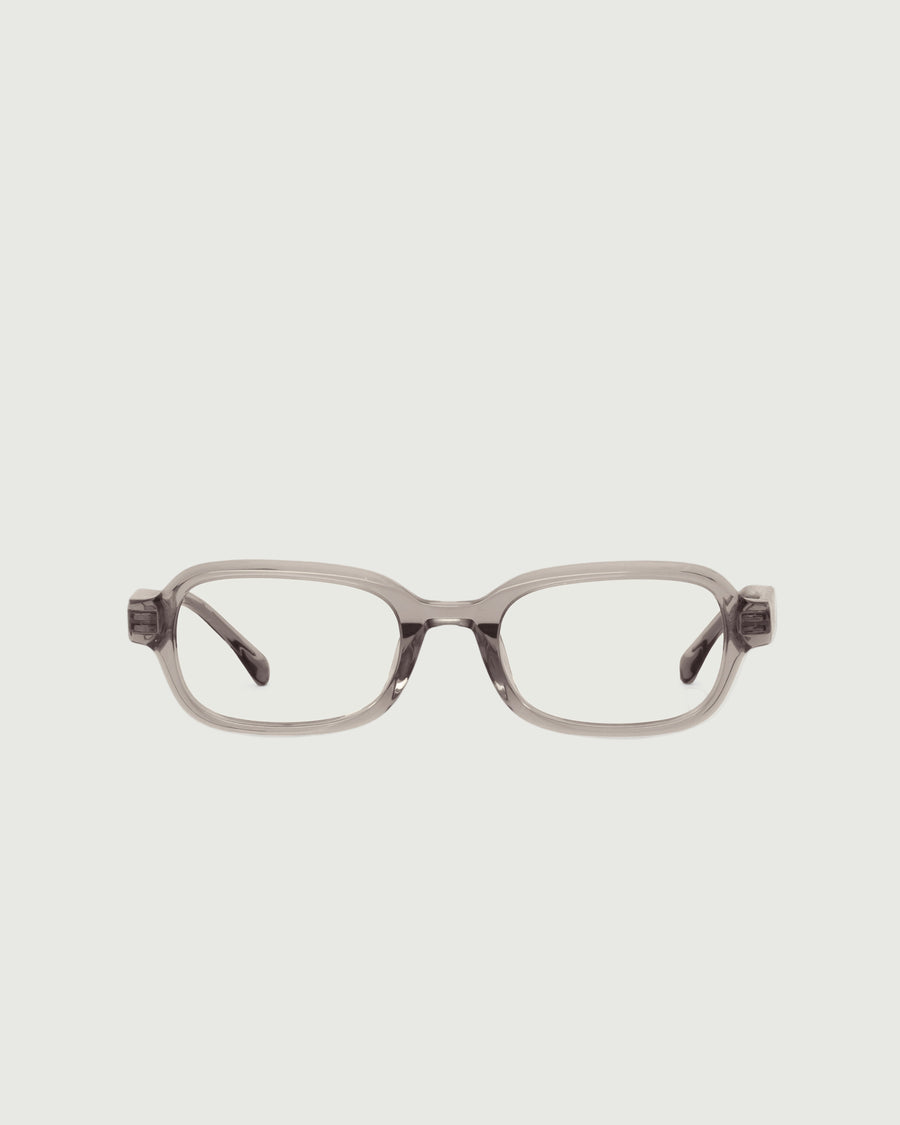 Don Eyeglasses rectangle Brown acetate front