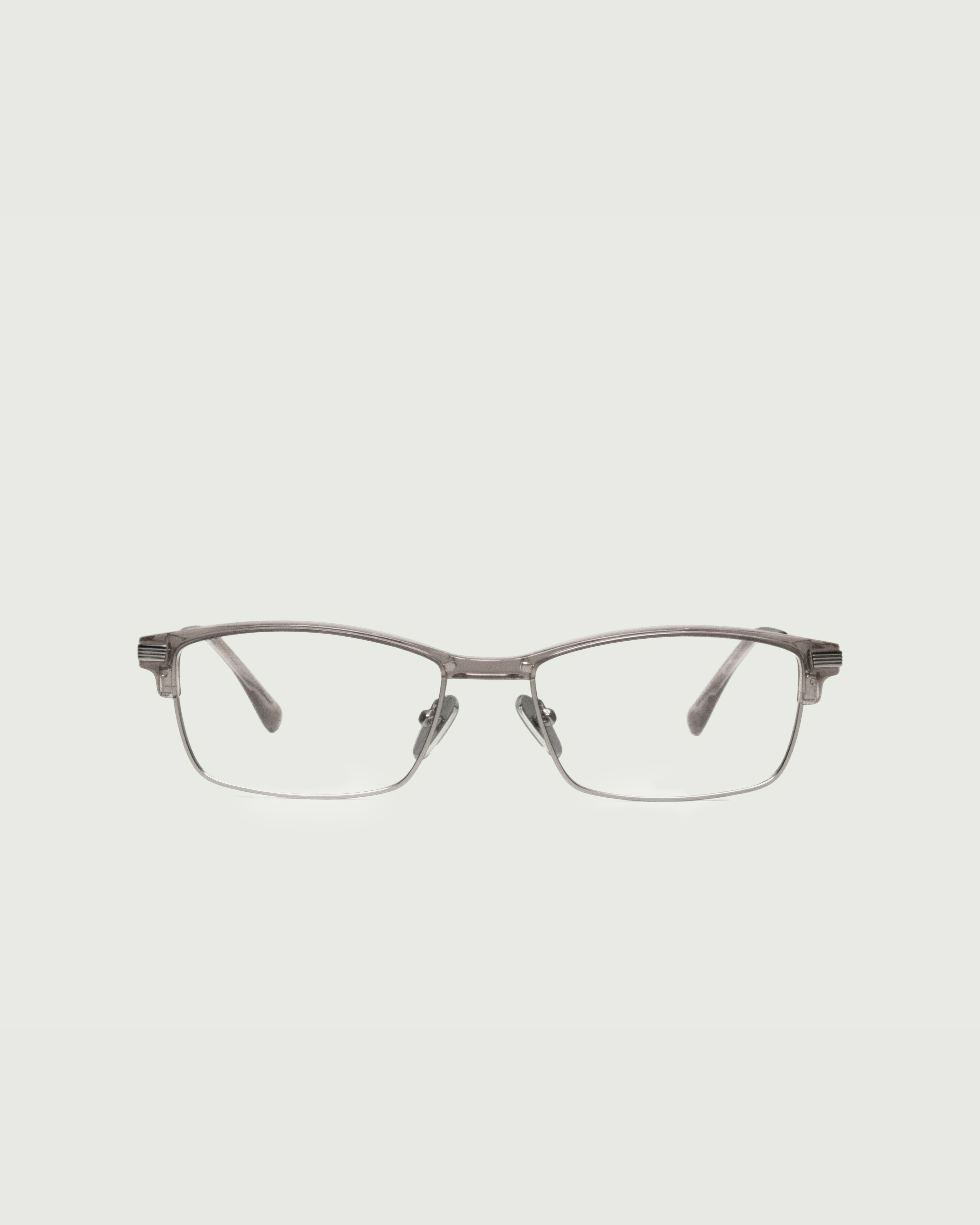 Cove::Foster Eyeglasses Rectangle Black plant-based plastic front
