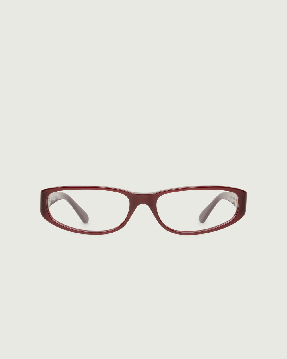 Crimson::Lane Eyeglasses cateye red acetate front