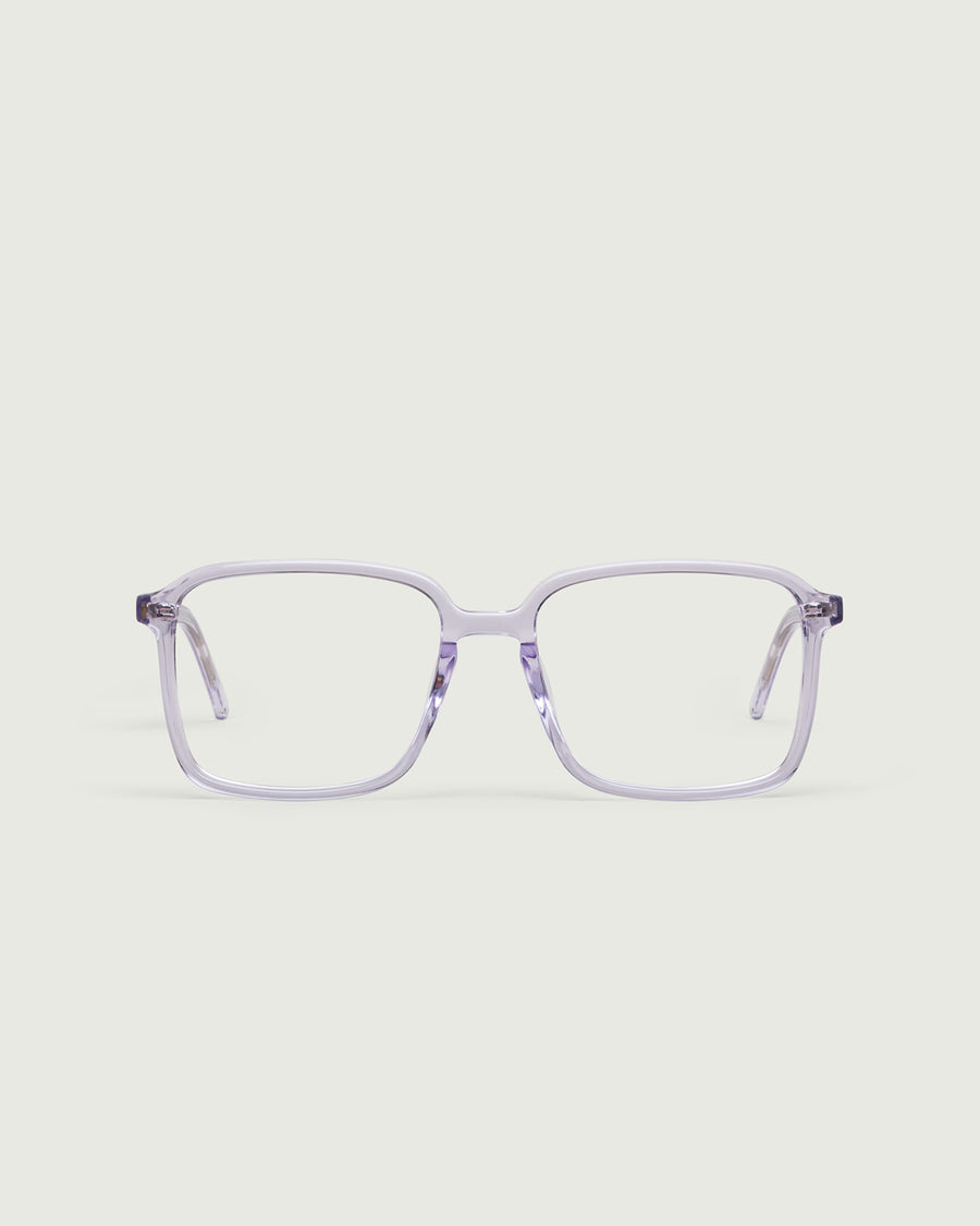 Dex Eyeglasses square clear acetate front