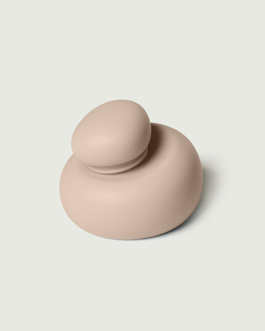 Bubble Cap  brown  front