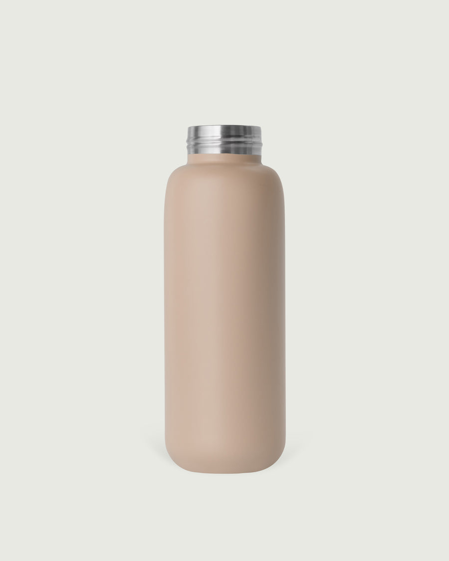 Flask  Tumbler Bottle  brown  front