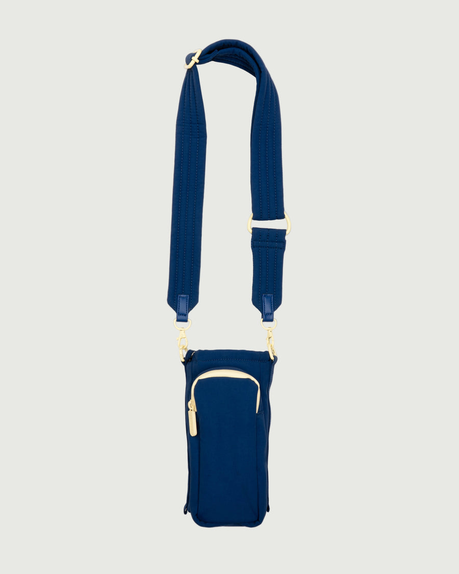 The Flask Sling  blue  front