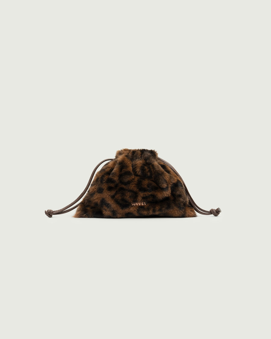 Dumpling Pouch  Brown  front