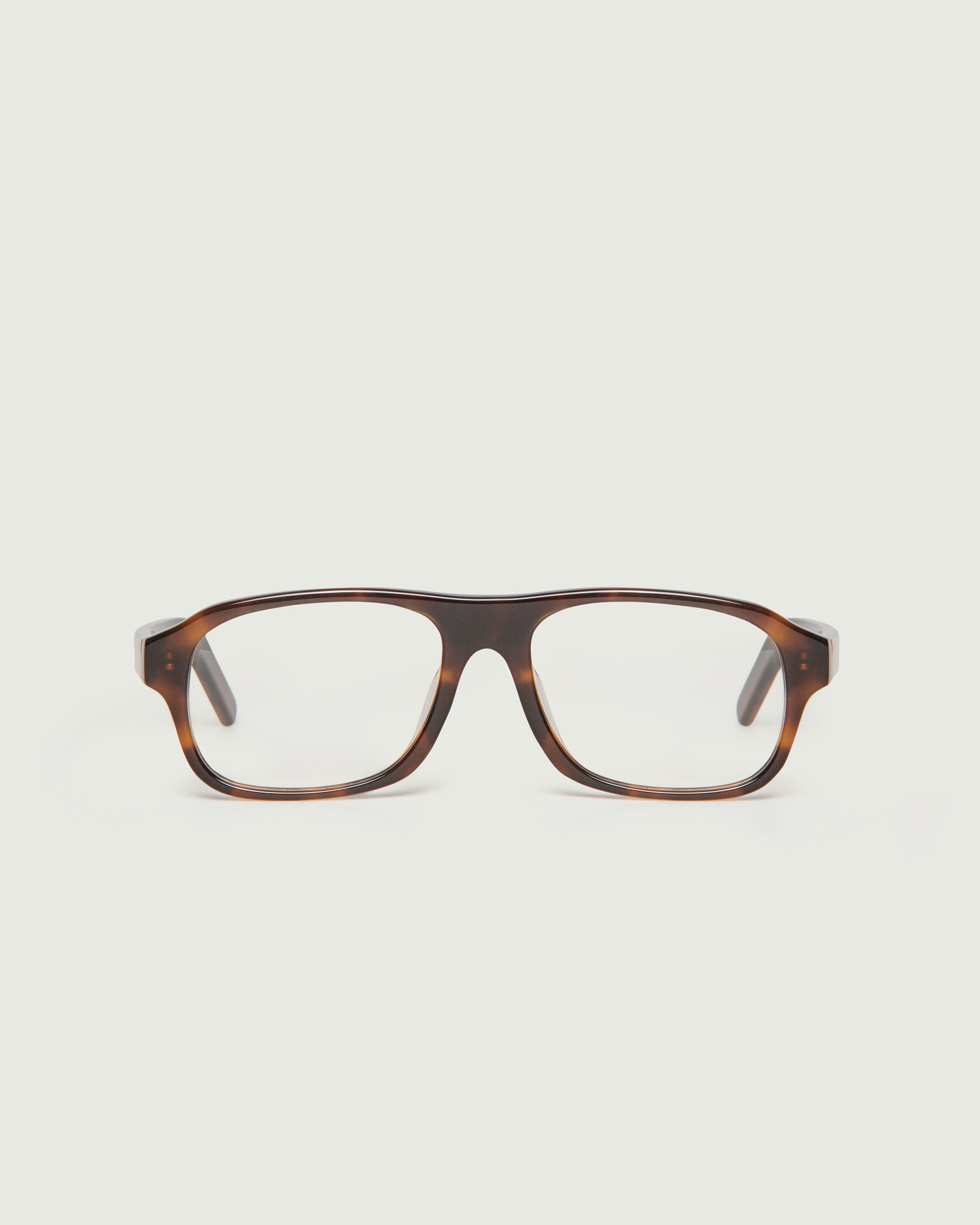 Dark Tort::Briggs  Eyeglasses square tort acetate front