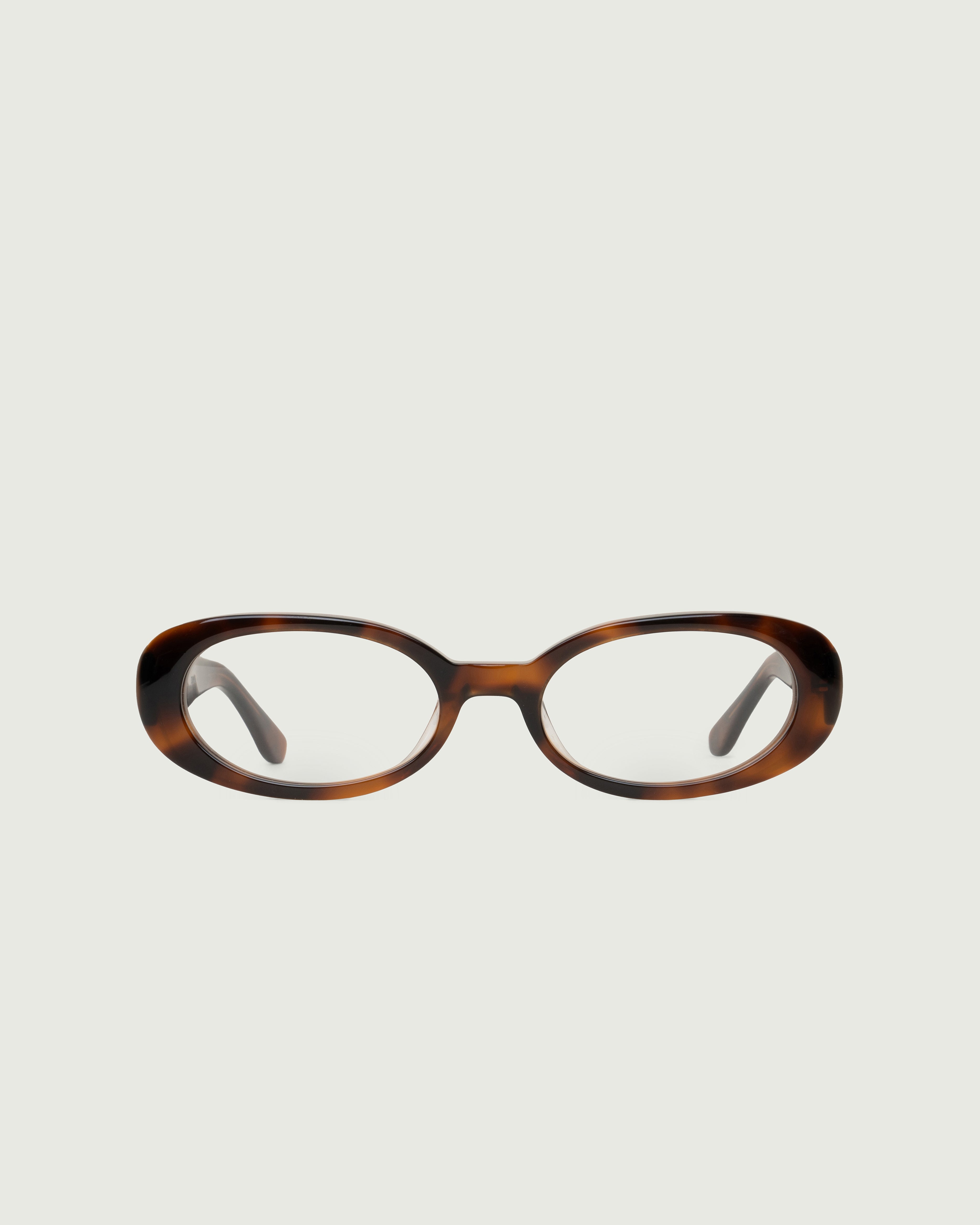 Dark Tort::Devon Eyeglasses round tort acetate front