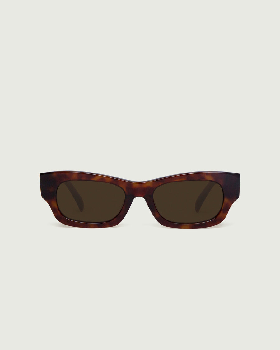 Jax Sunglasses cat eye tort bioacetate  front