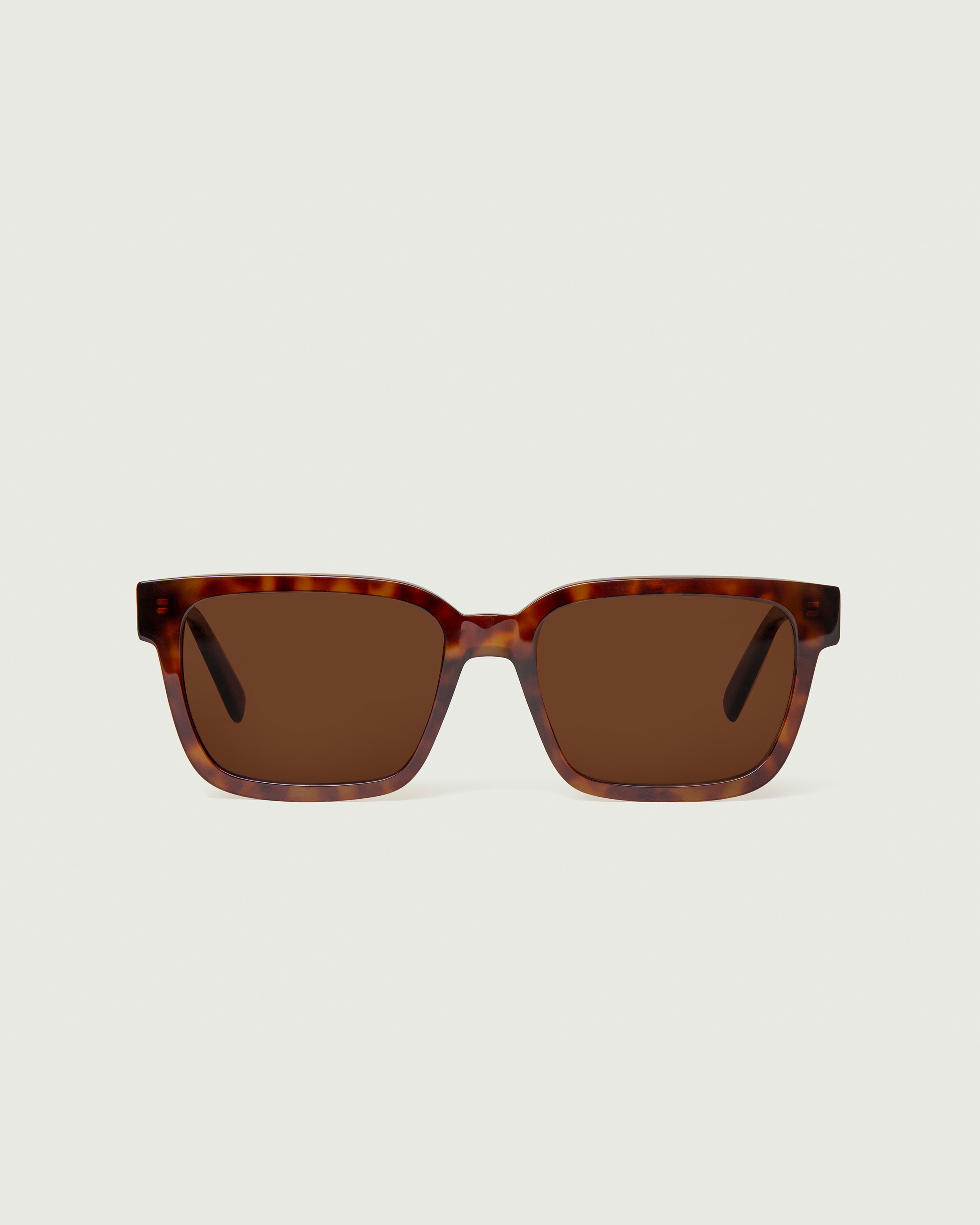 Deep Tort Polarized::Triton Sunglasses square tort bioacetate polarized front