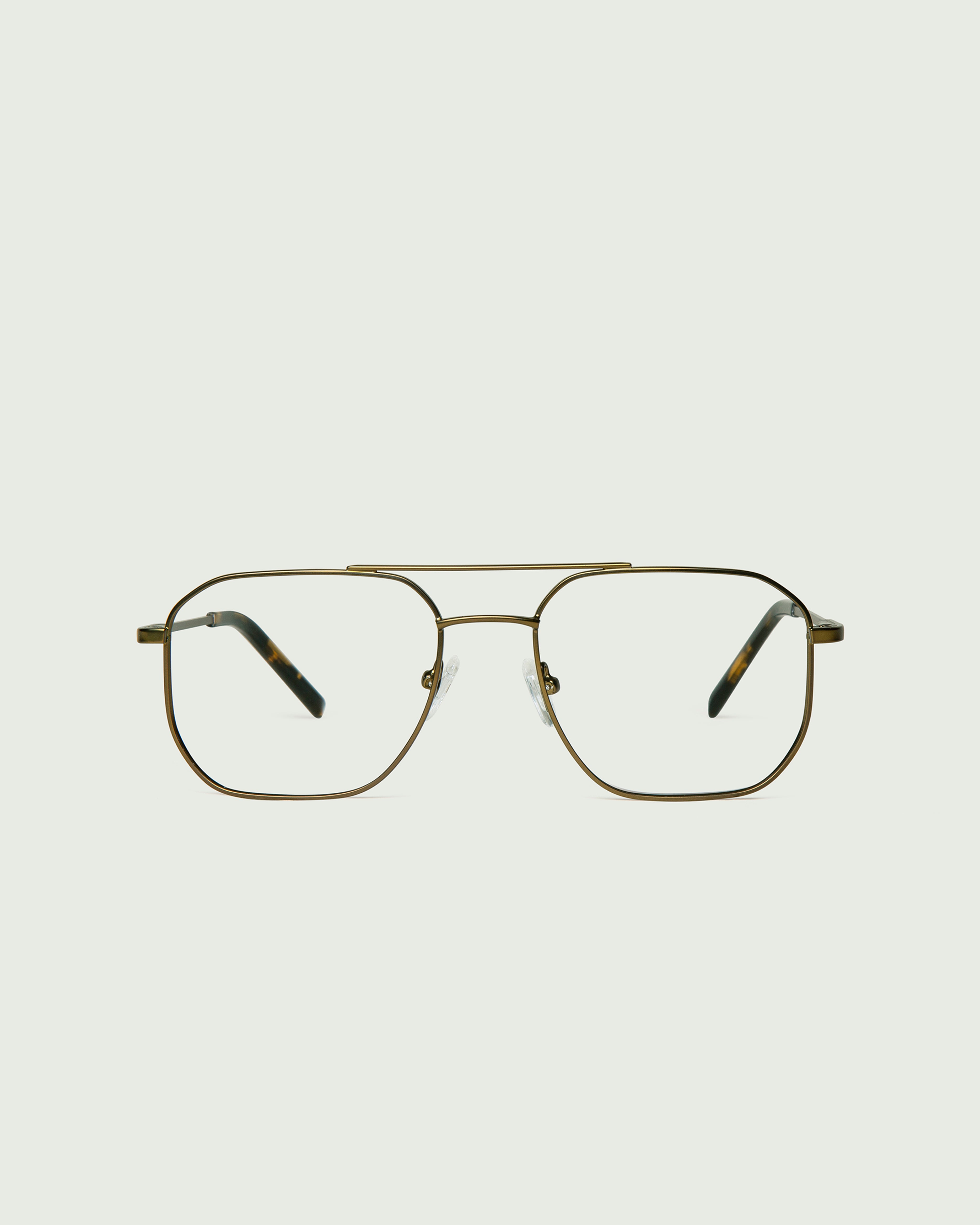 Rye::Malcom Anti-Radiation Glasses pilot green recycled polyester front