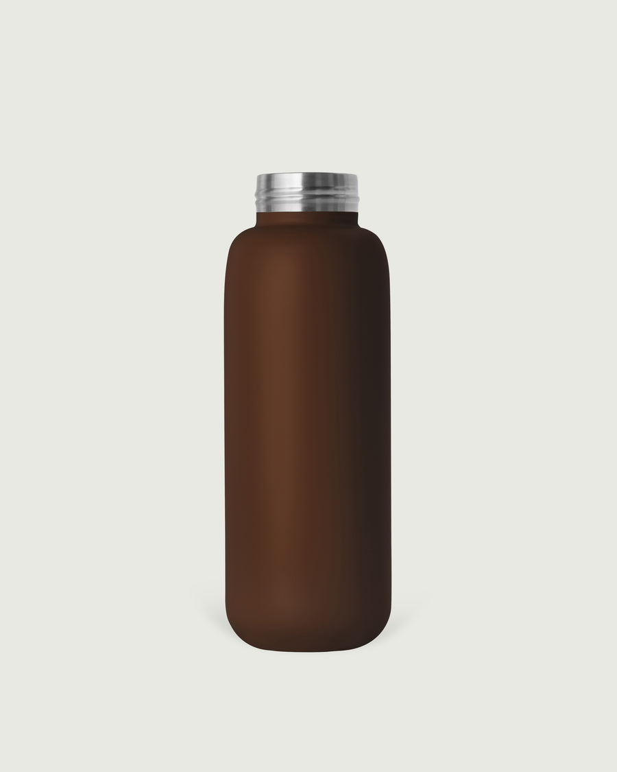 Flask  Tumbler Bottle brown  front